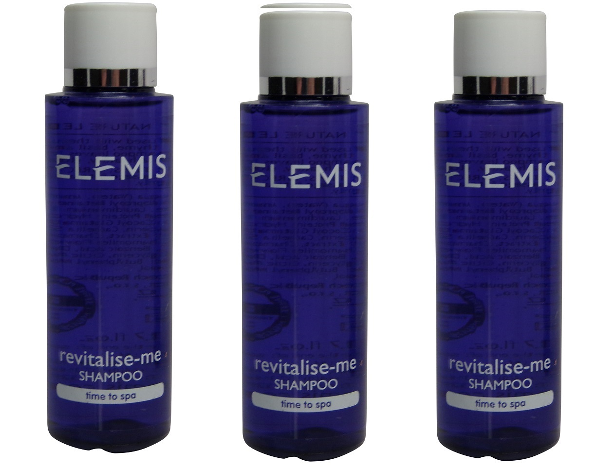 Elemis Revitalise Me Shampoo lot of 3 each 1.7oz bottles. Total of 5