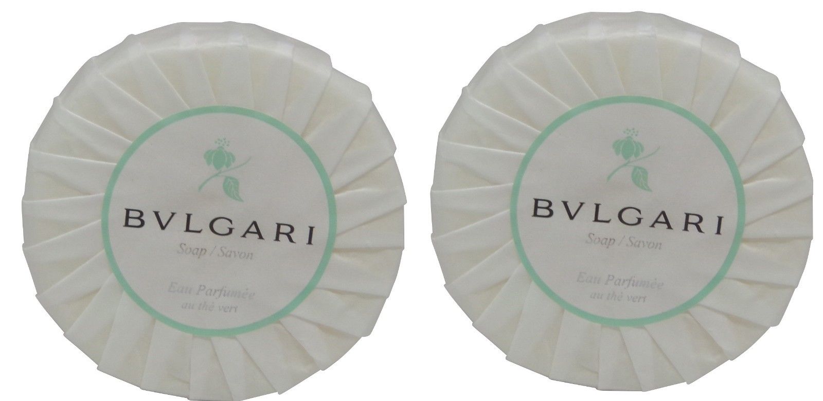 Bvlgari au the vert Green Tea Soap lot of each Total of