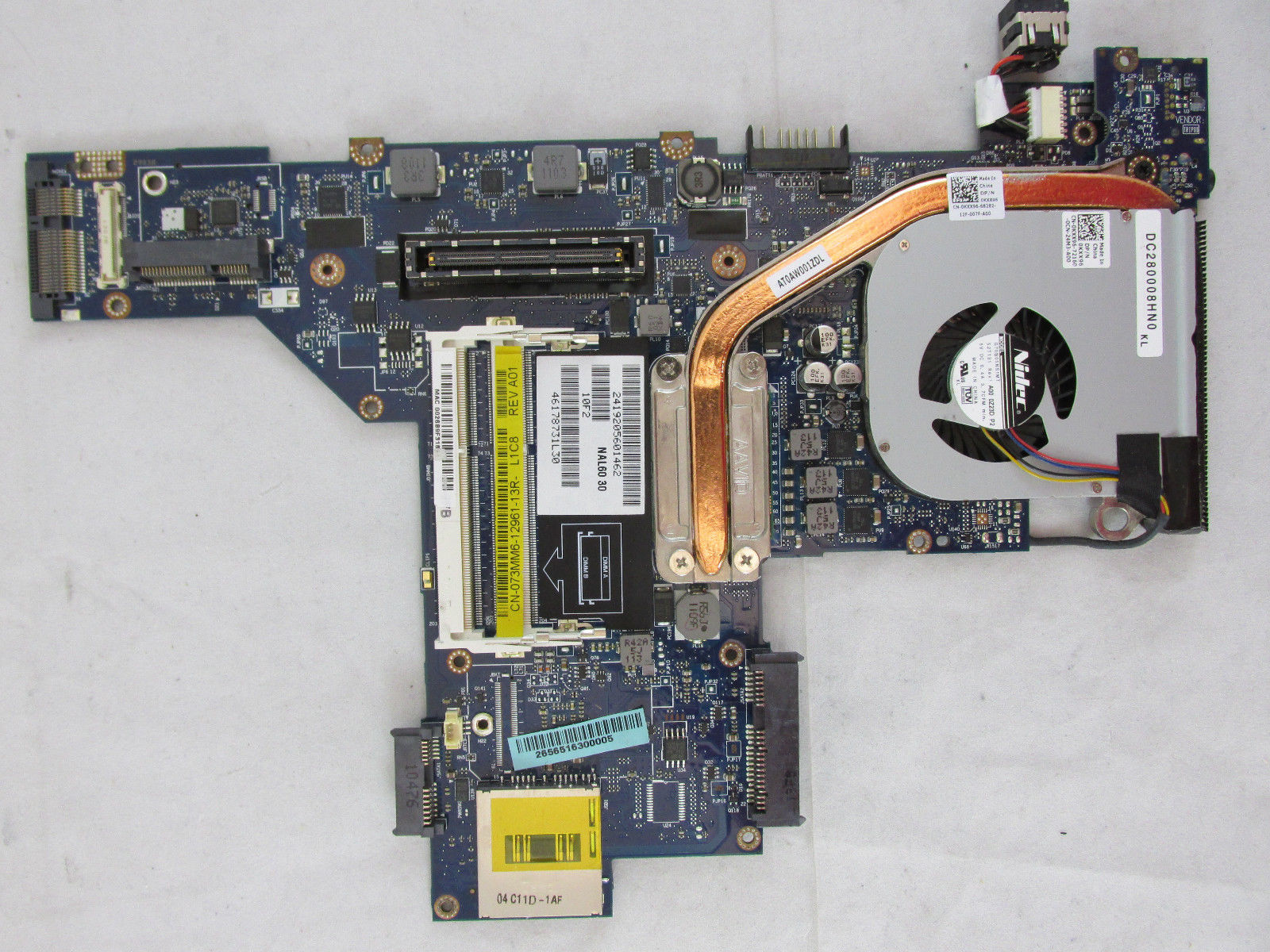 Dell Latitude E4310 Laptop Motherboard W Core I3 2 4ghz Cpu 73mm6 Ebay