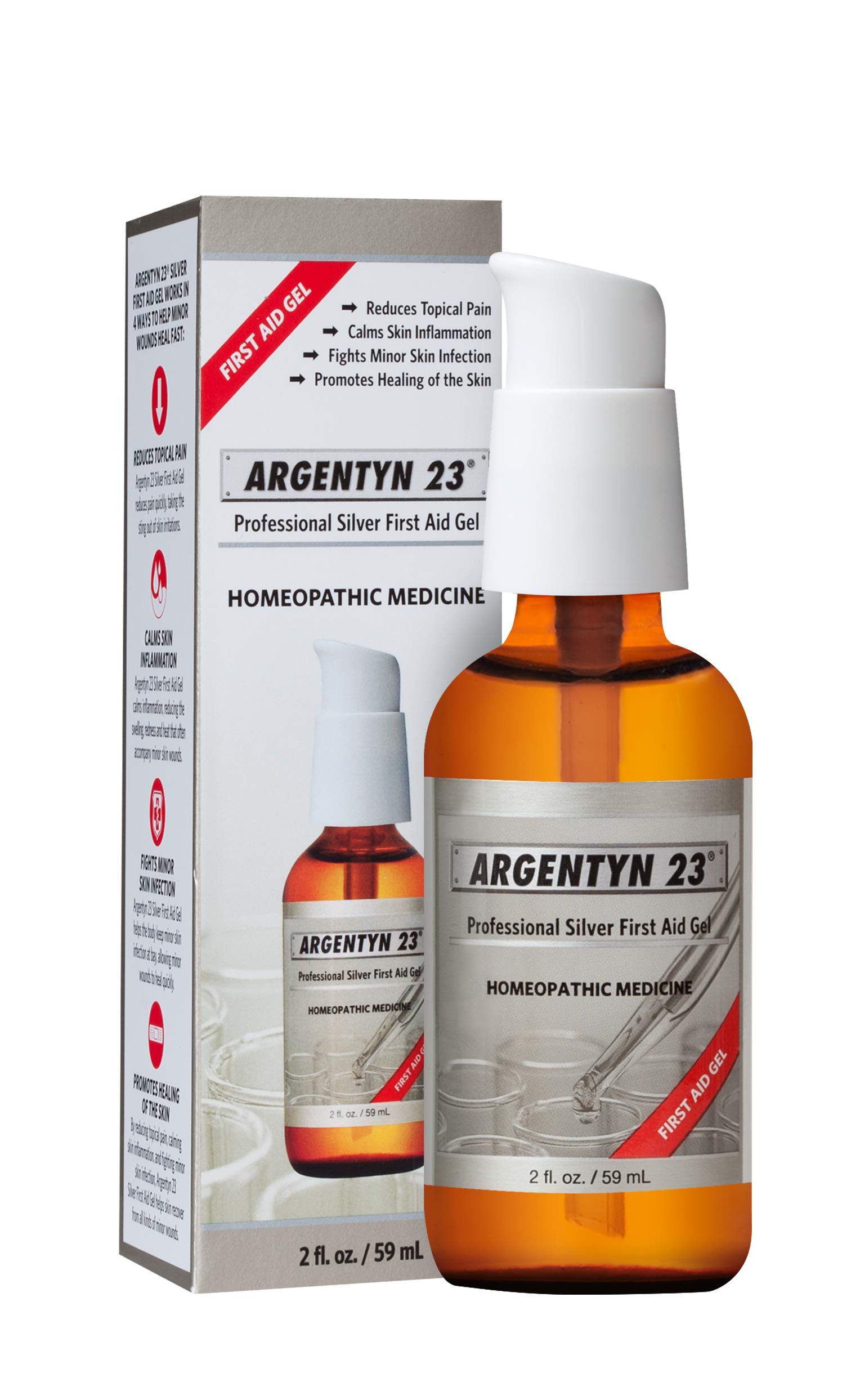 Argentyn 23 Professional Silver First Aid Gel 2 oz. (59 mL) Bottle