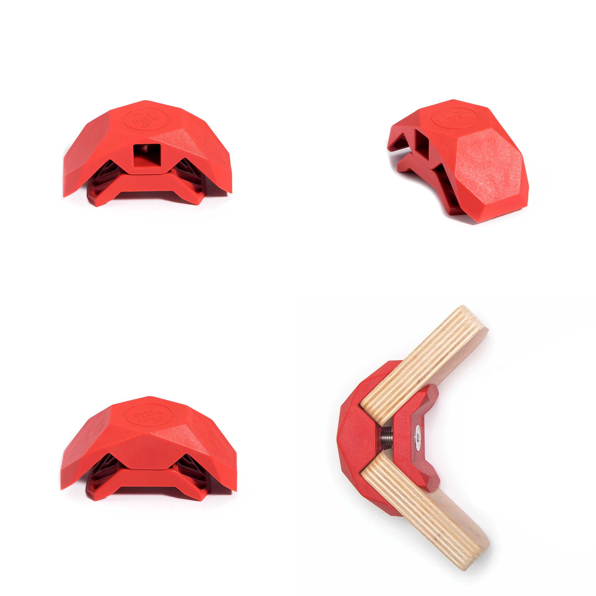 Conector PlayWood para montaje modular emergente de muebles y almacenamiento sin herramientas - Imagen 52 de 75