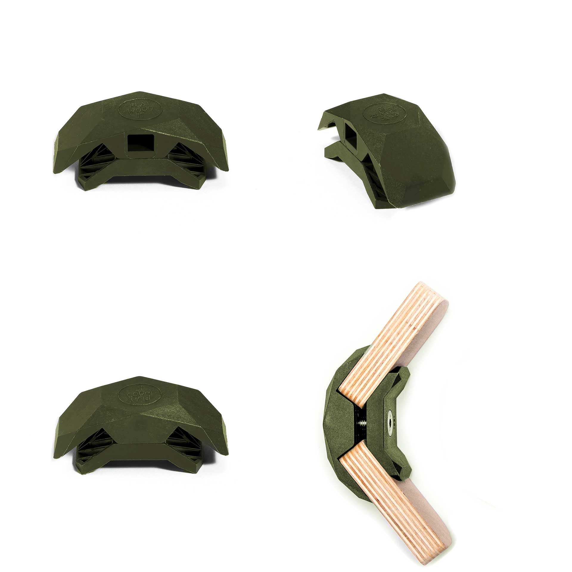 Conector PlayWood para montaje modular emergente de muebles y almacenamiento sin herramientas - Imagen 45 de 75