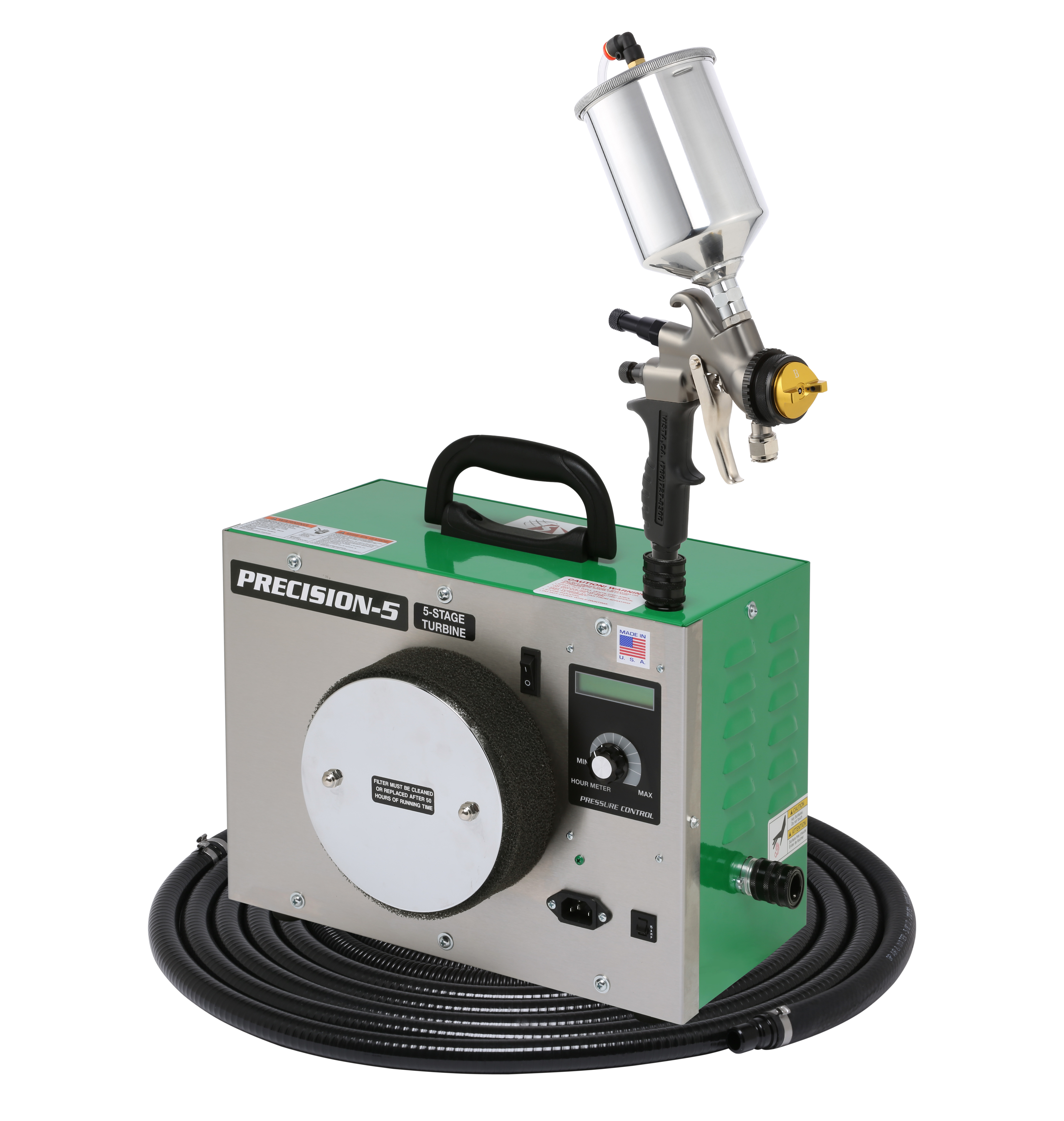 Apollo Sprayers HVLP Precision5 Turbine Paint Spray System, 7700GT600
