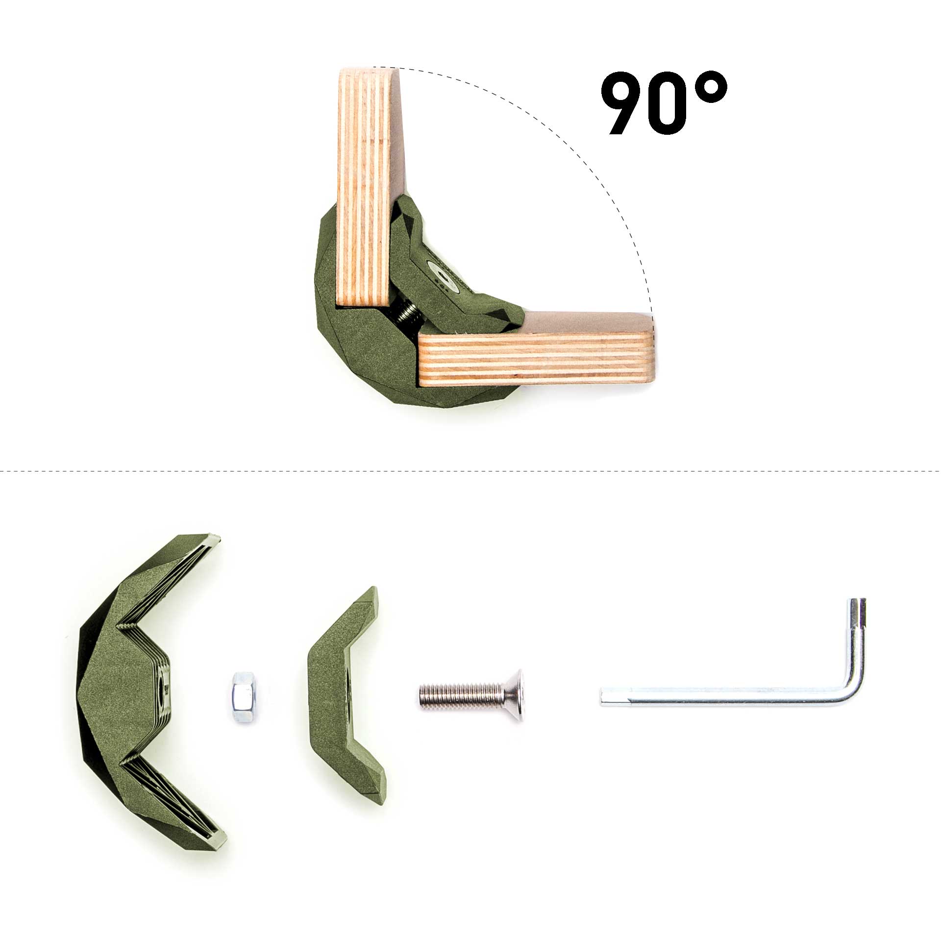 Conector PlayWood para montaje modular emergente de muebles y almacenamiento sin herramientas - Imagen 41 de 75