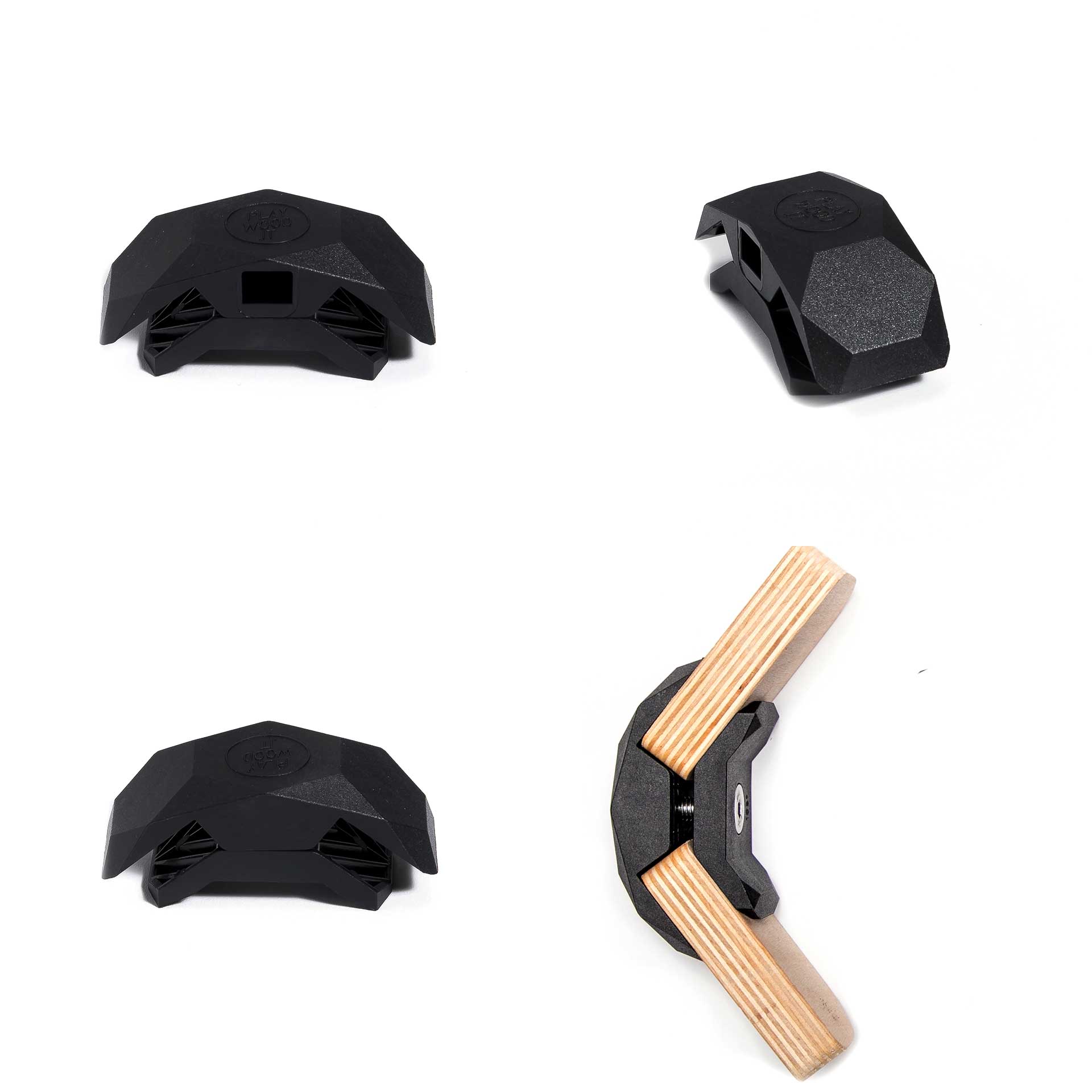 Conector PlayWood para montaje modular emergente de muebles y almacenamiento sin herramientas - Imagen 12 de 75