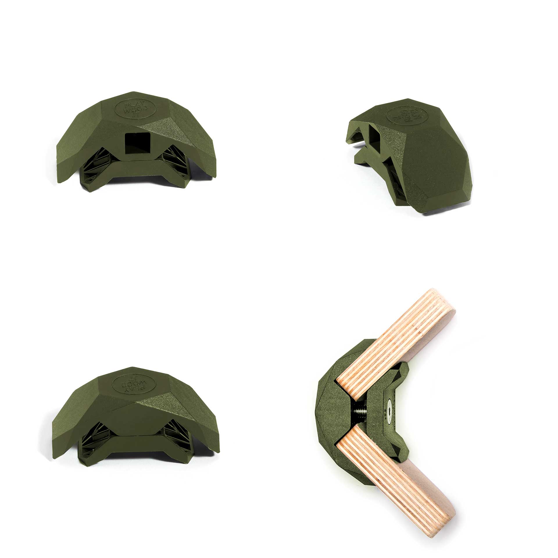 Conector PlayWood para montaje modular emergente de muebles y almacenamiento sin herramientas - Imagen 40 de 75