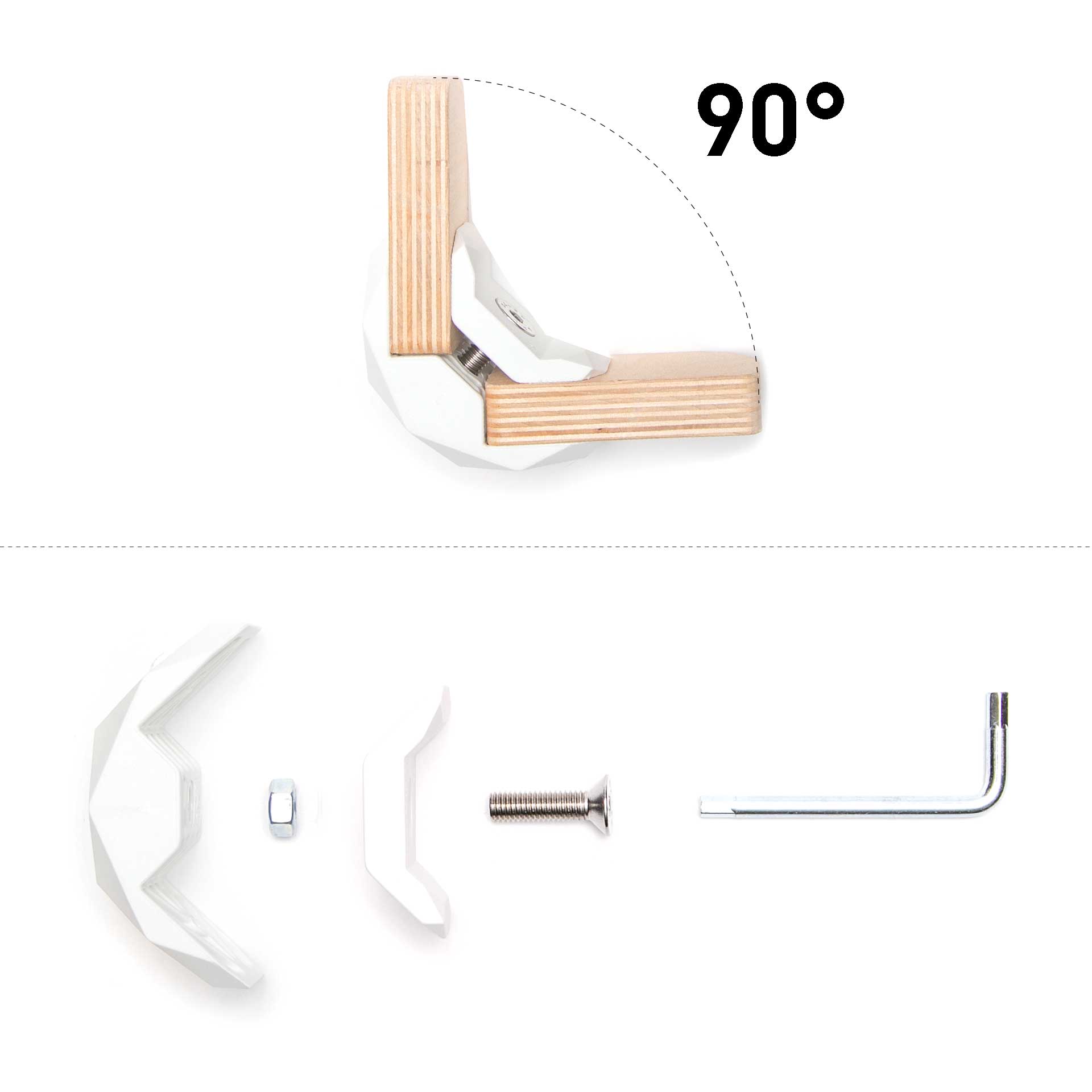 Conector PlayWood para montaje modular emergente de muebles y almacenamiento sin herramientas - Imagen 66 de 75