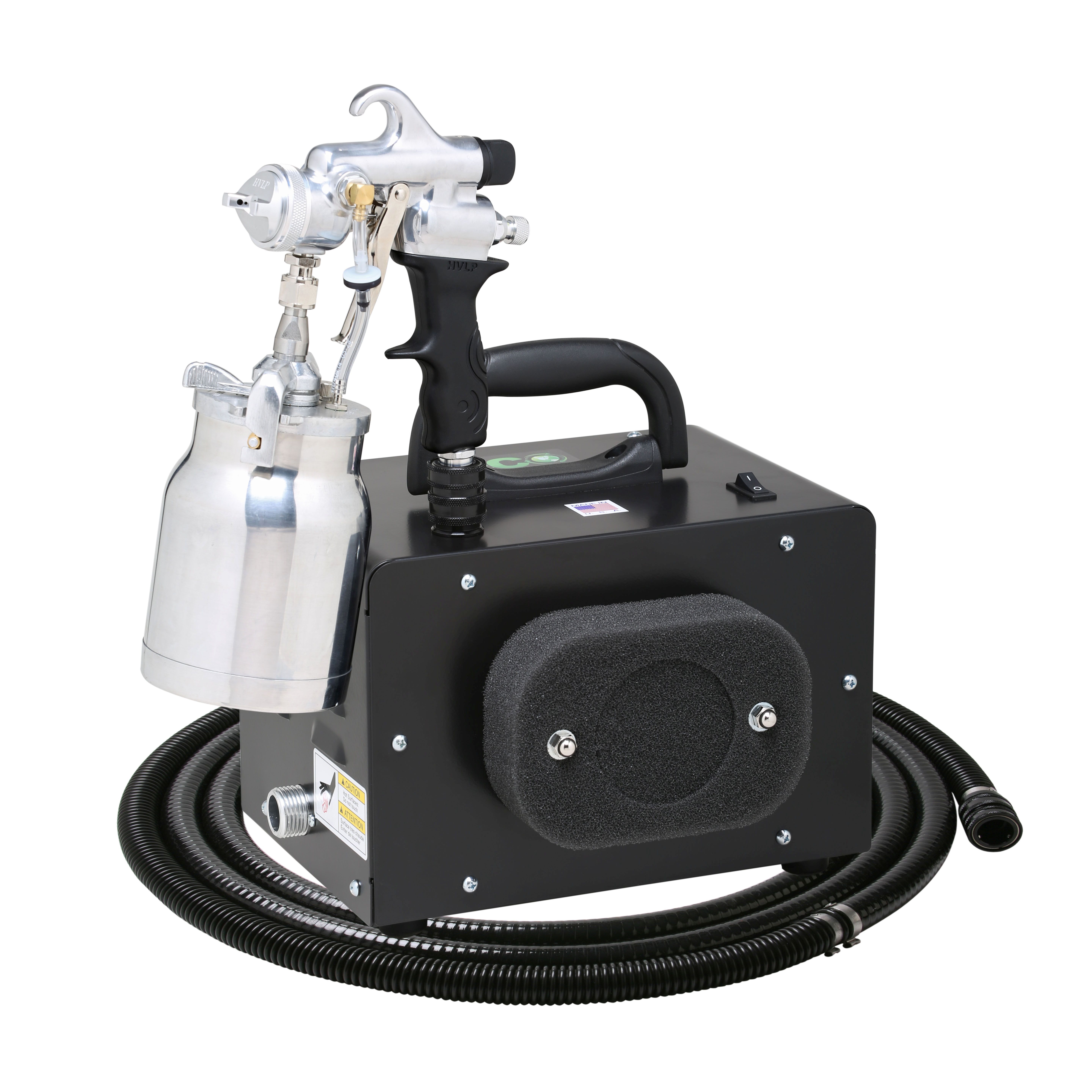 Apollo Sprayers HVLP ECO-MINI 3-Stage Turbine Paint Spray System, E5011 ...