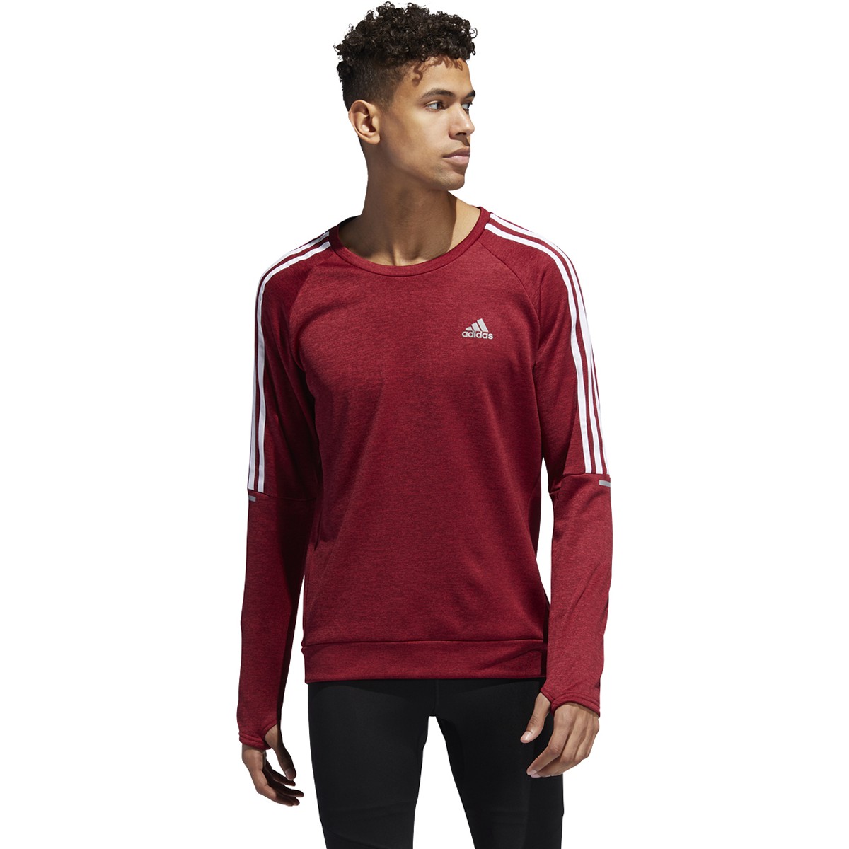 adidas fleece shirt