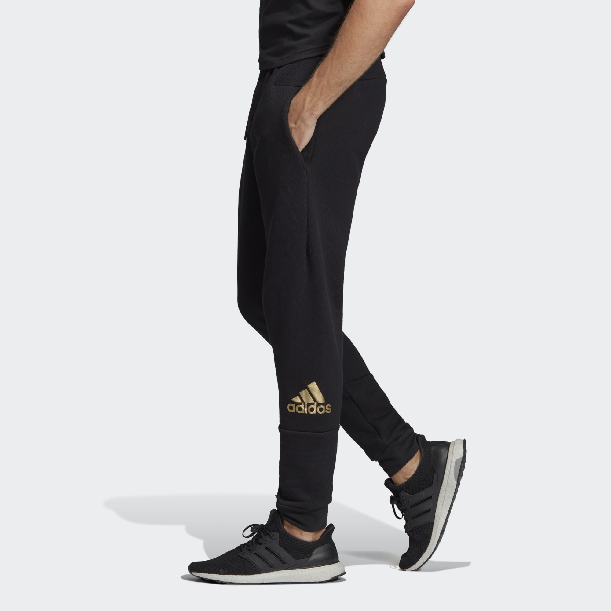 adidas mens tapered pants