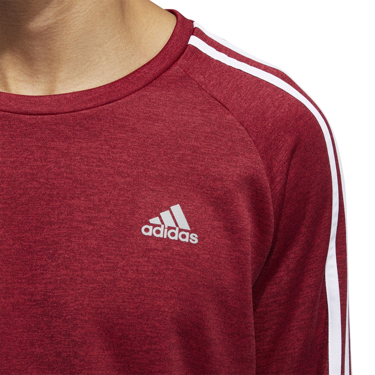 adidas full sleeve solid men's sweatshirt