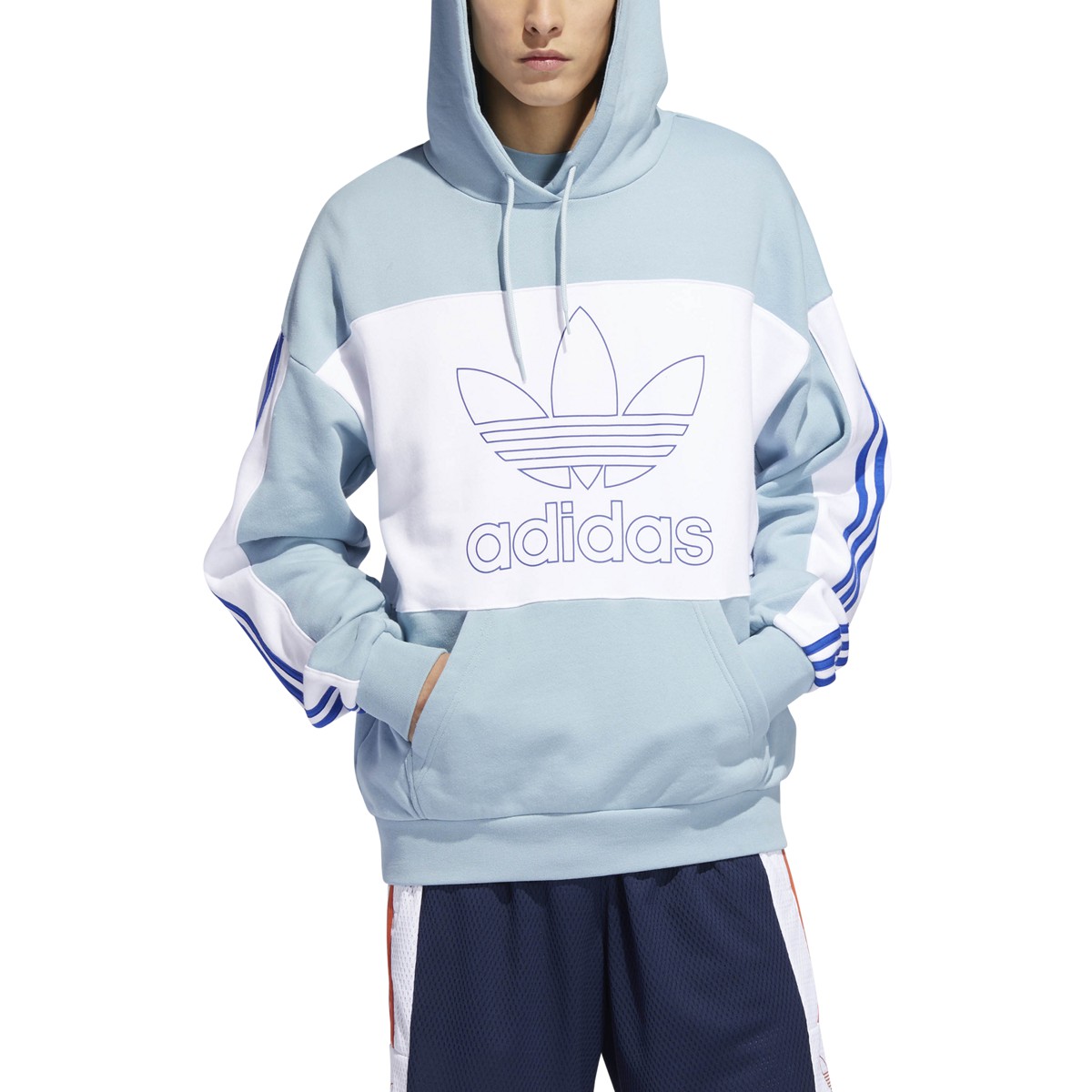 adidas men's hooded sweatshirt