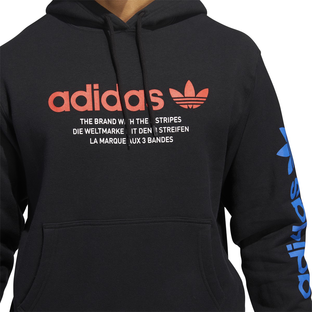 adidas the brand with the 3 stripes sweatshirt