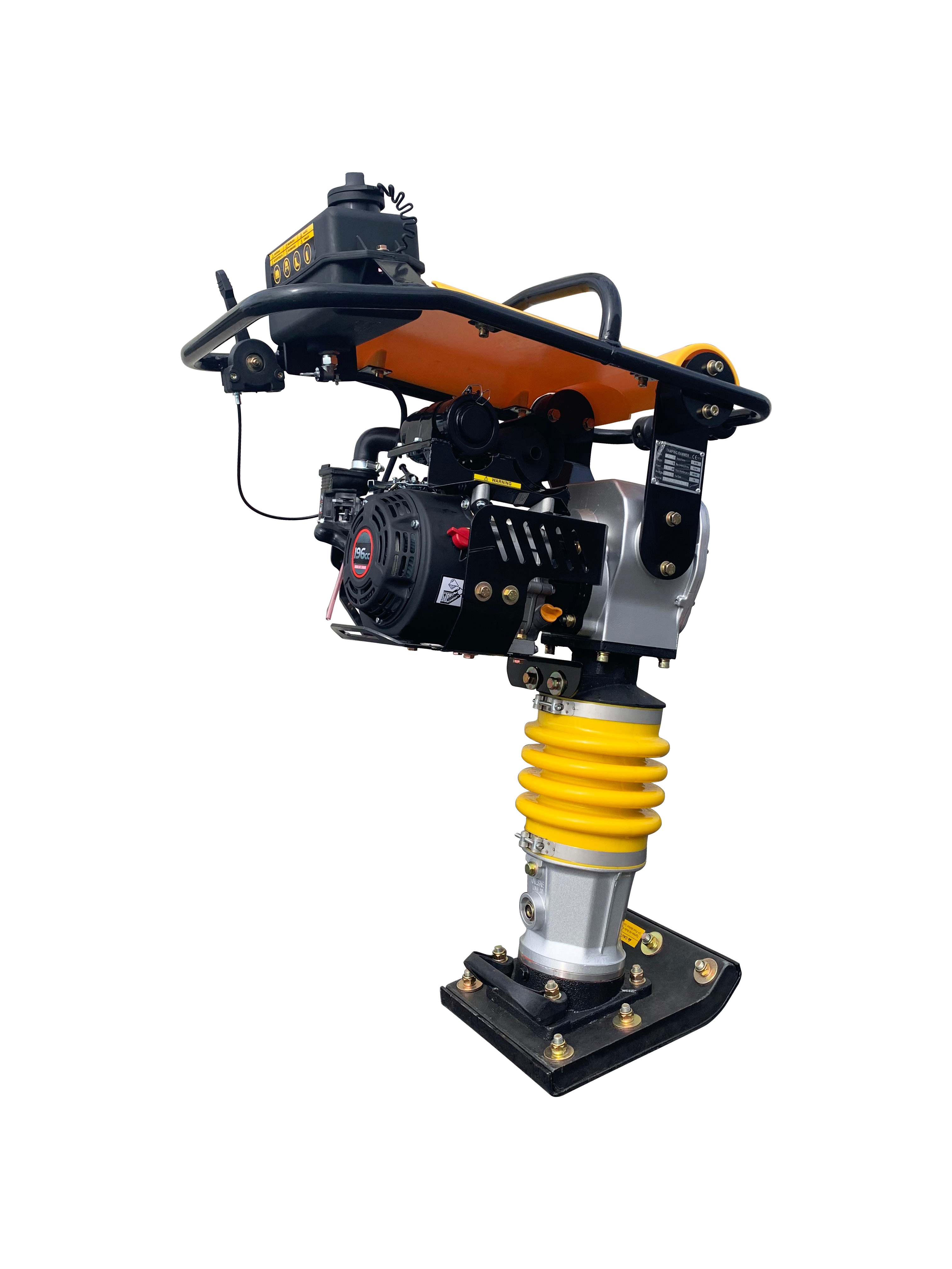 6.5hp Tamping Tamper Rammer Jumping Jack plate Compactor Walker gas