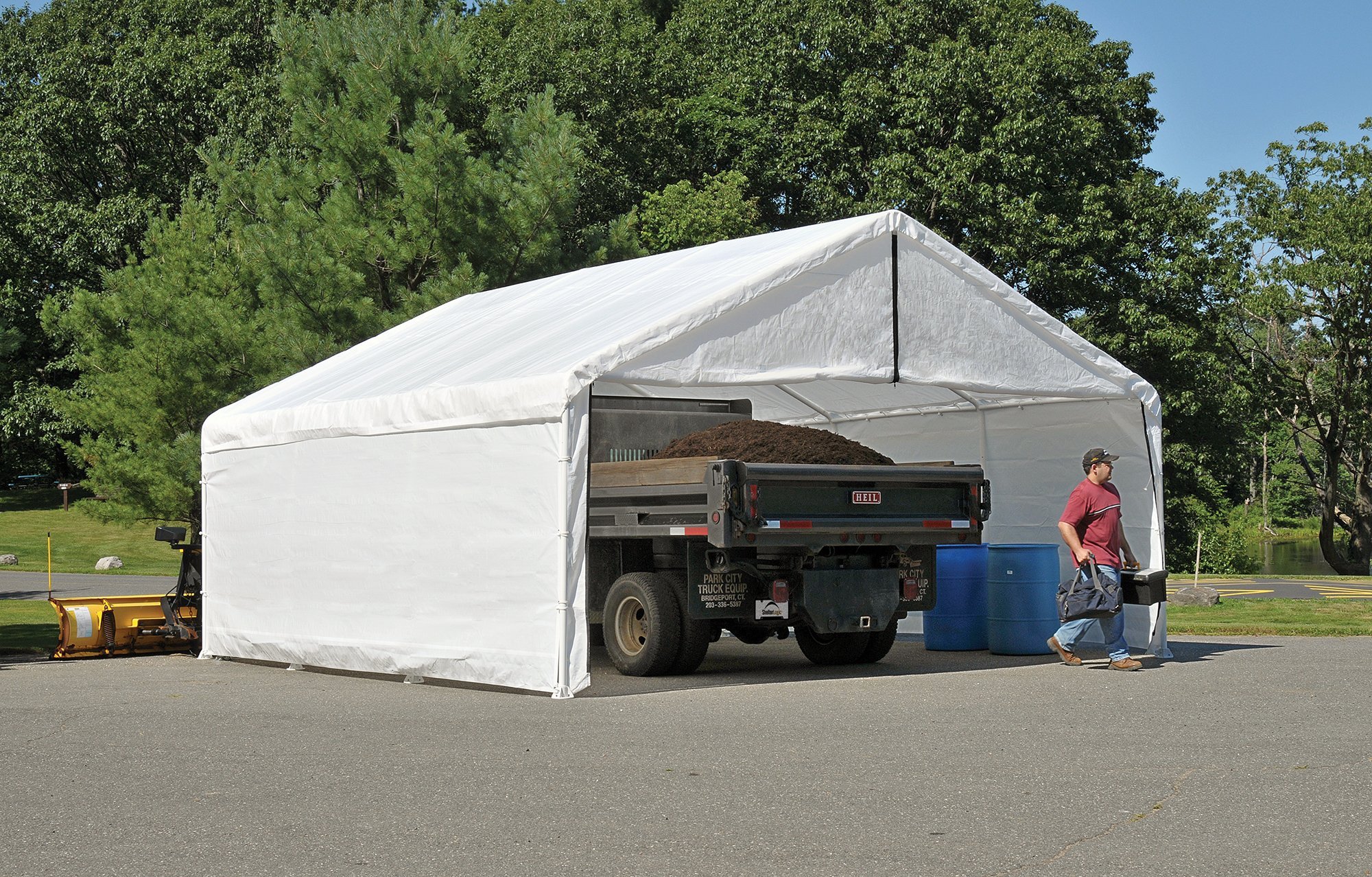 ShelterLogic 18Feet Super Max Canopy Accessories Enclosure Kit