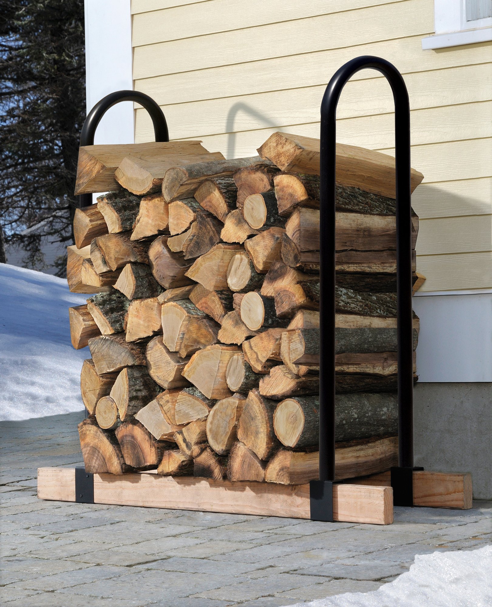 ShelterLogic LumberRack Firewood Rack Adjustable Steel Bracket Kit