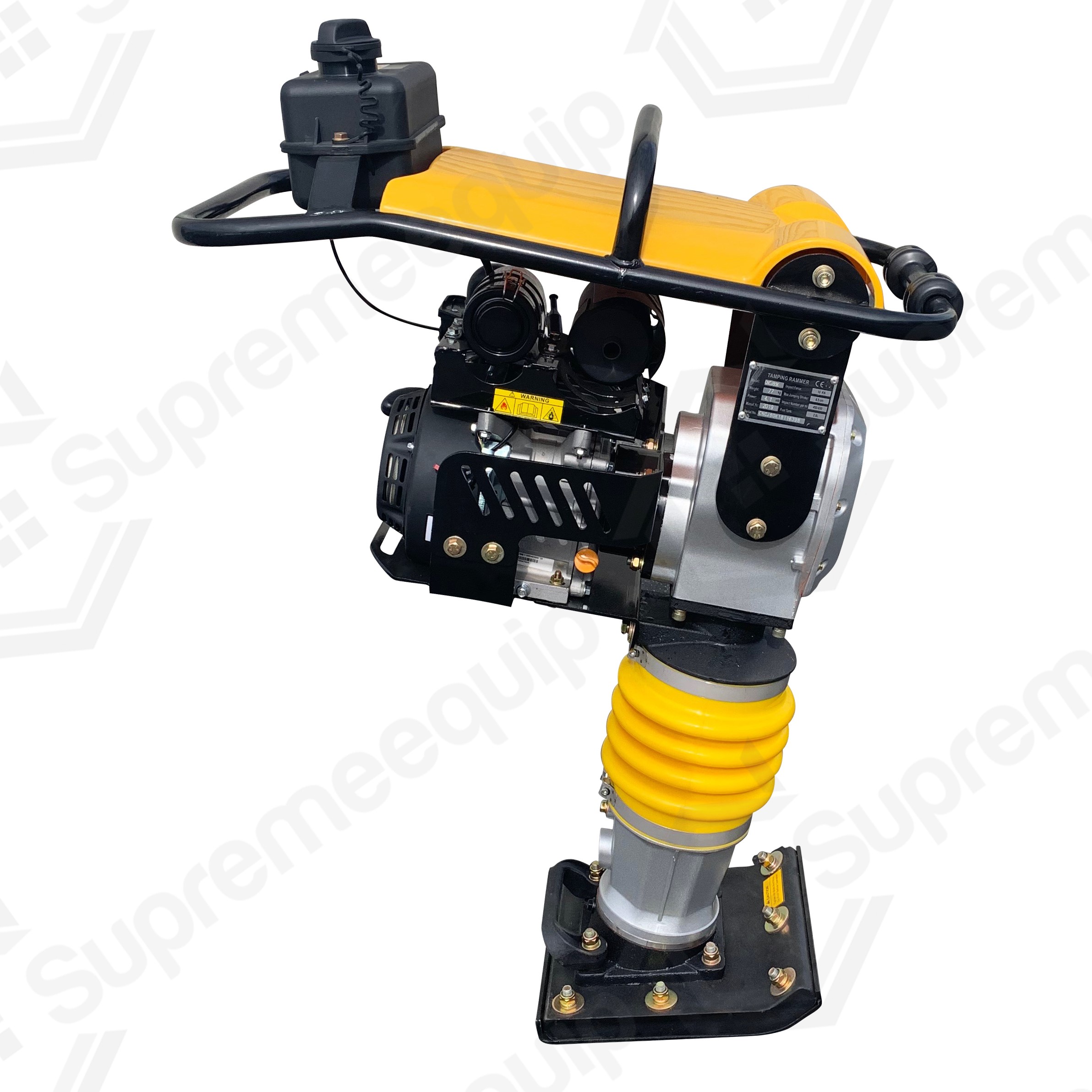 6.5hp Tamping Tamper Rammer Jumping Jack plate Compactor Walker gas