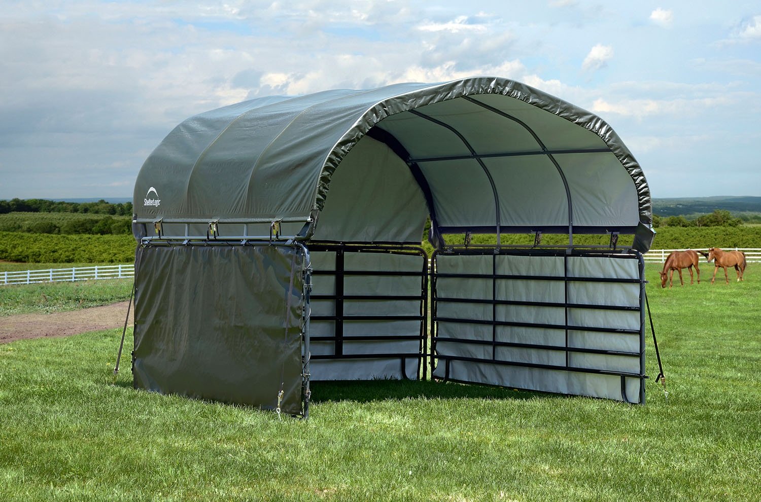 ShelterLogic Livestock Shade Enclosure Kit | eBay