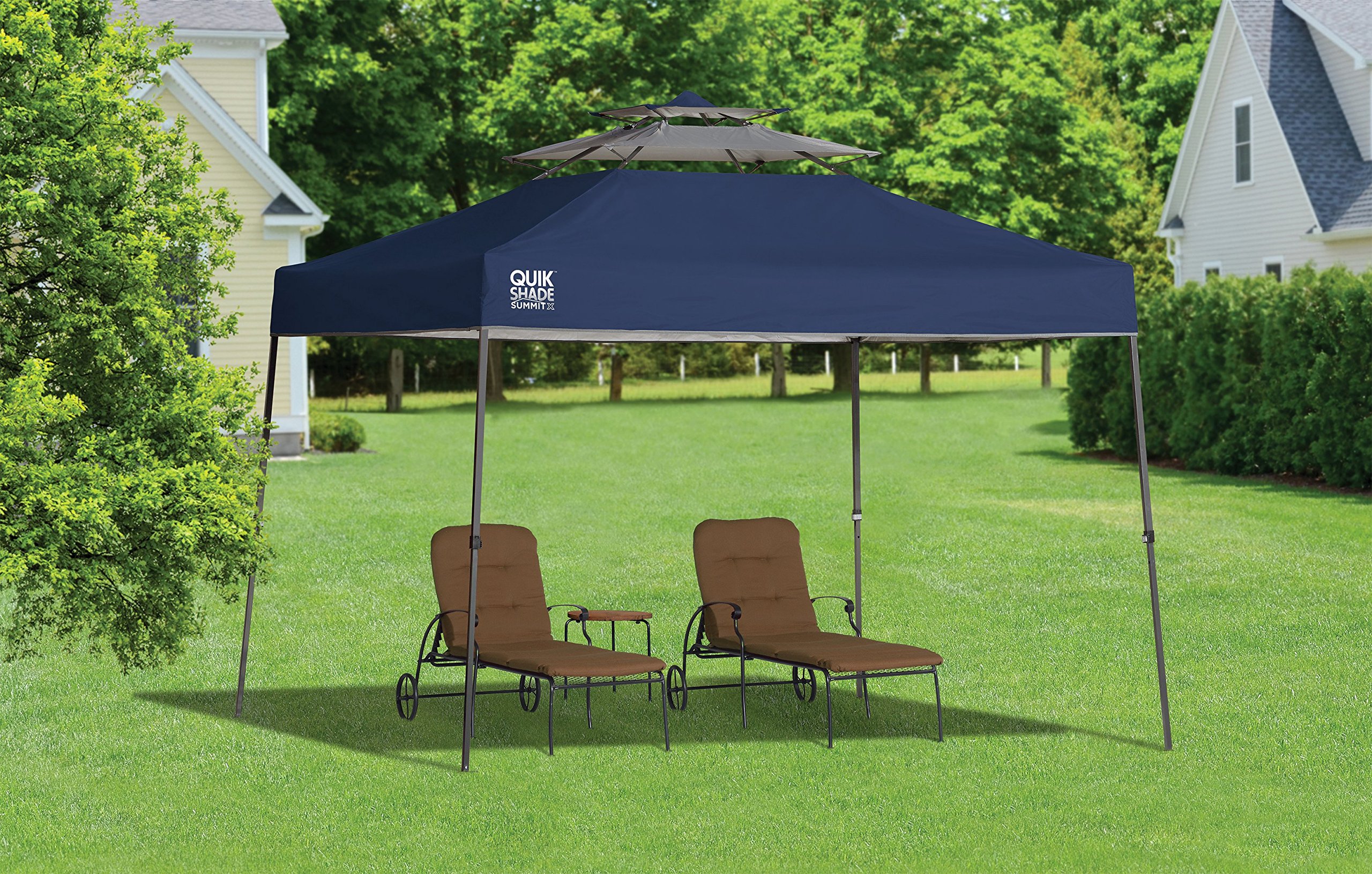 Quik Shade Summit 10 X 10 ft. Straight Leg Canopy, Blue 677599334221 eBay