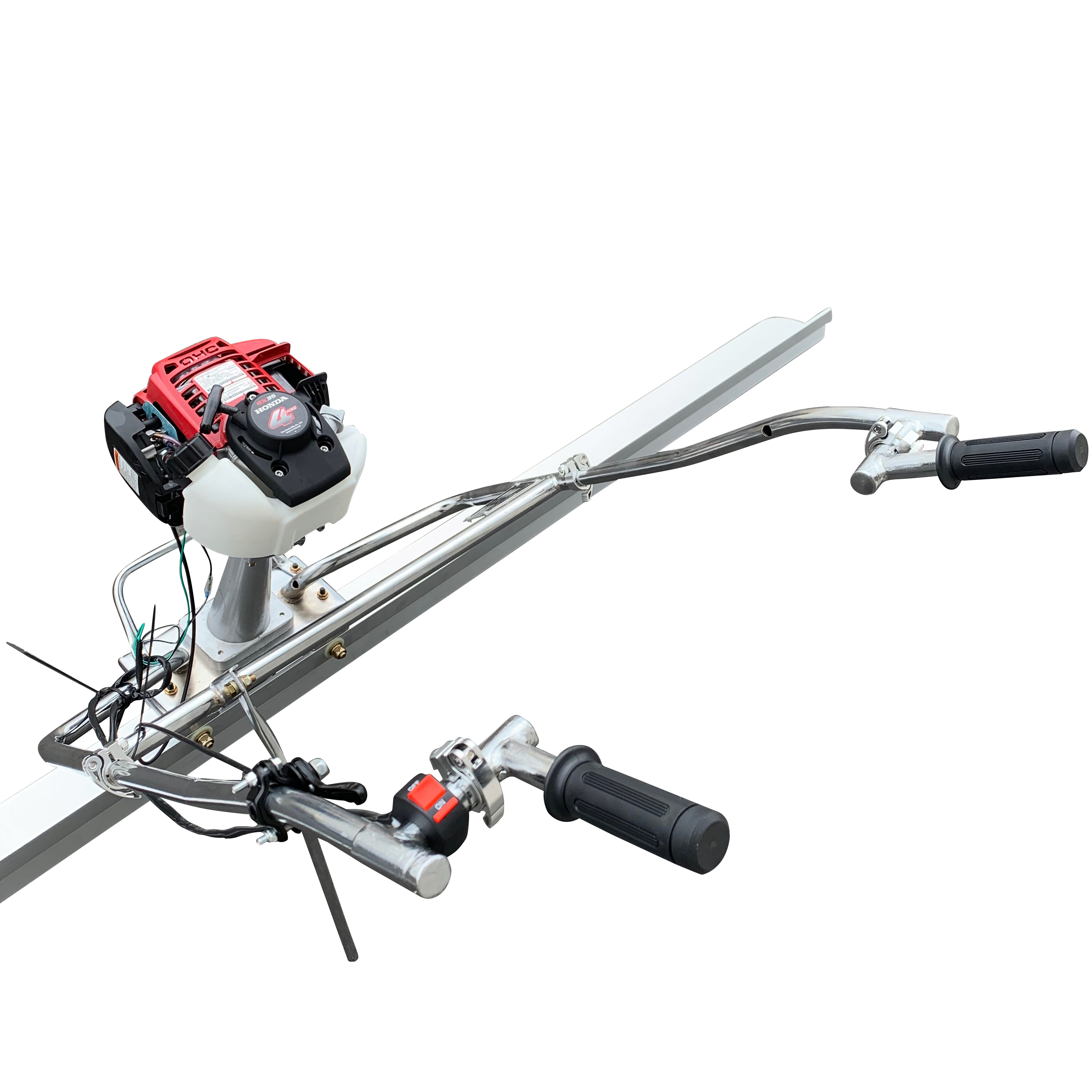 Honda Vibrating Gas Concrete Power Screed Pro Finishing Float Tool with