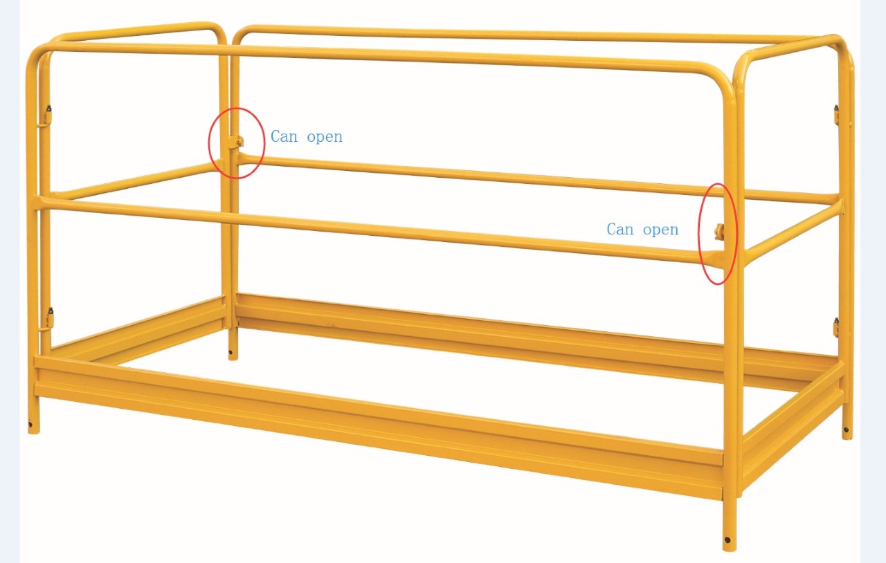 scaffolding guard rails