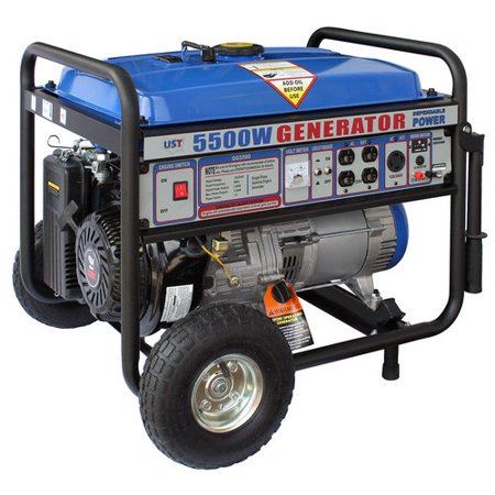 Details About Heavy Duty 5500 Watt Gasoline Powered Portable Generator Camping Emergency New