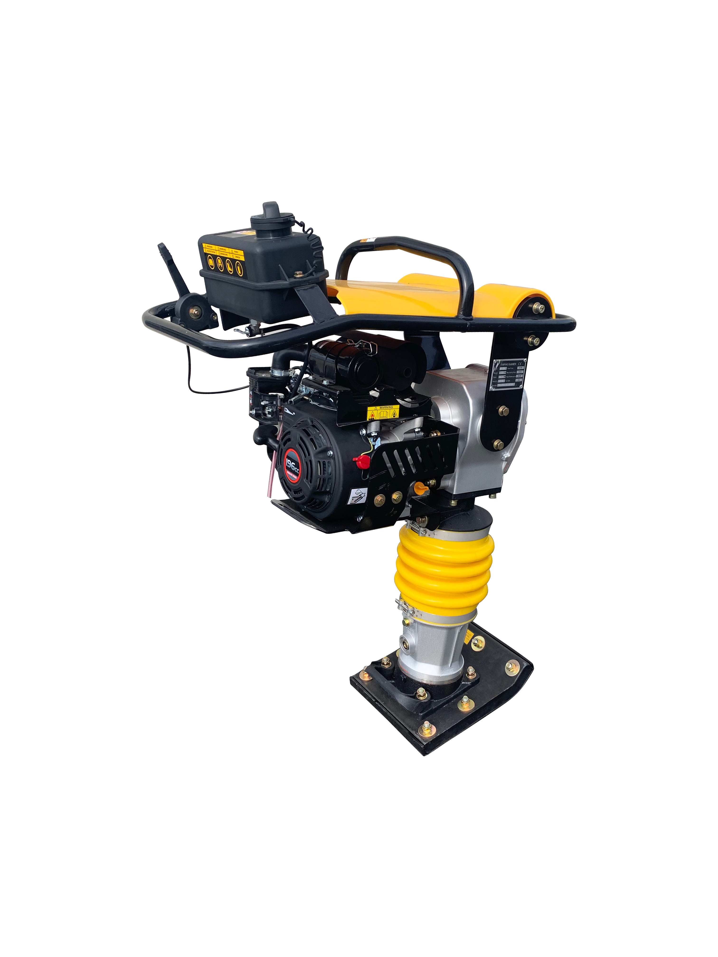 6.5hp Tamping Tamper Rammer Jumping Jack plate Compactor Walker gas