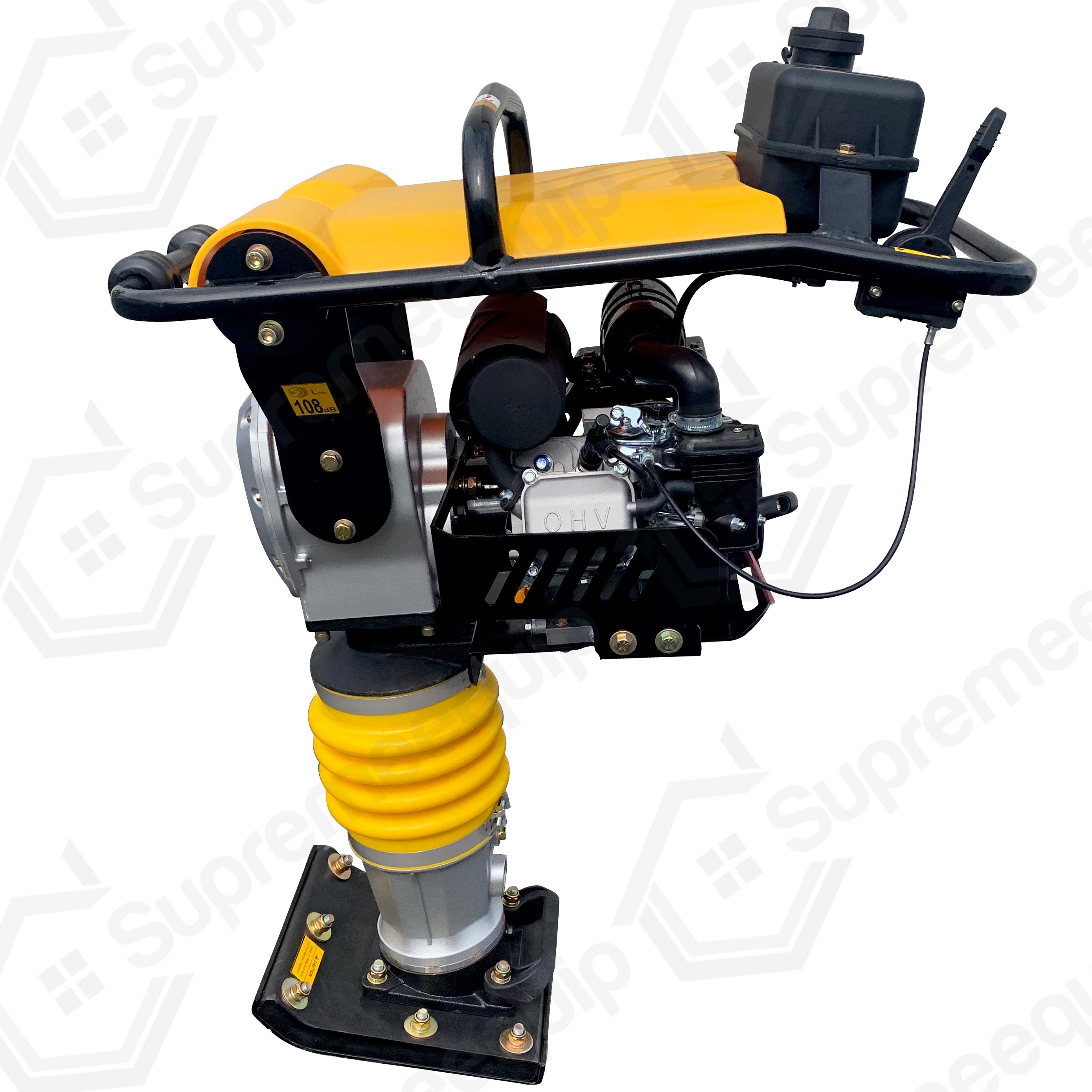 6.5hp Tamping Tamper Rammer Jumping Jack plate Compactor Walker gas