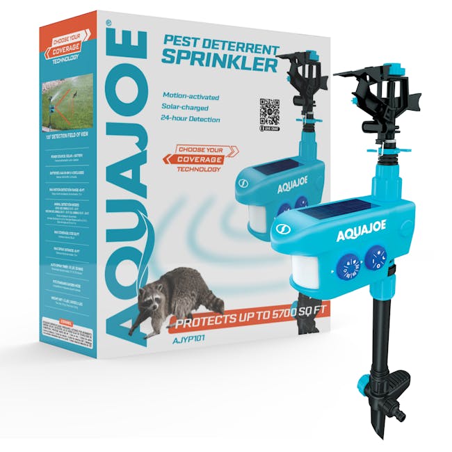 Aqua Joe AJYP101 Yard Patrol Motion Sprinkler Day/Night Modes 360