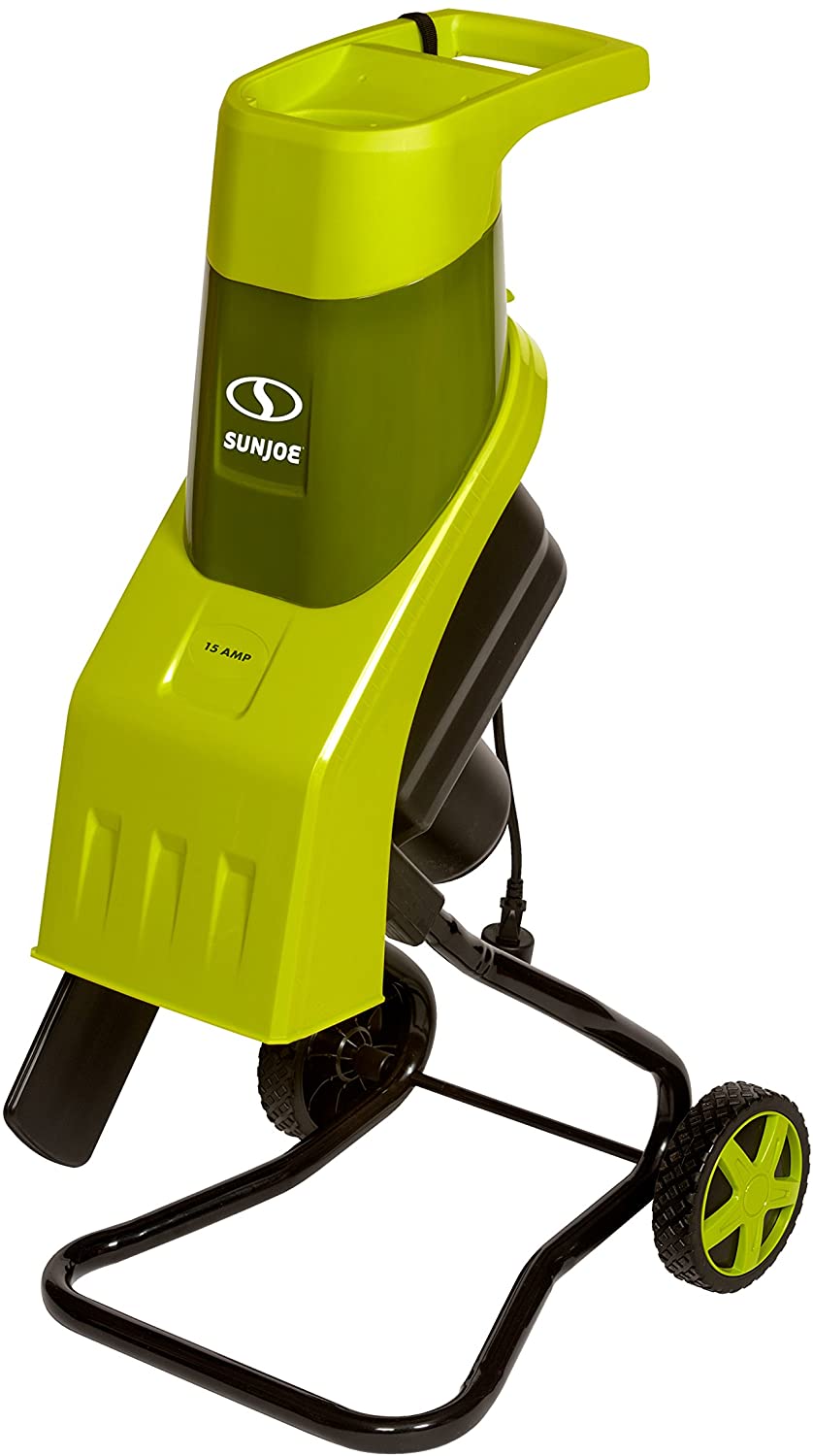Restored Sun Joe CJ602E 15 Amp Electric Wood Chipper/Shredder (Refurbished) - Picture 3 of 7