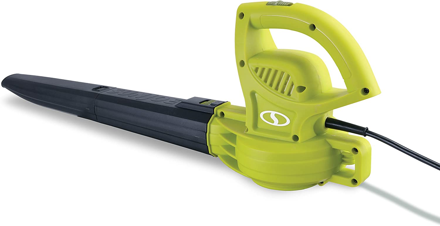 Restored Sun Joe SBJ597E | 6-Amp 155 MPH Electric Leaf Blower (Refurbished)