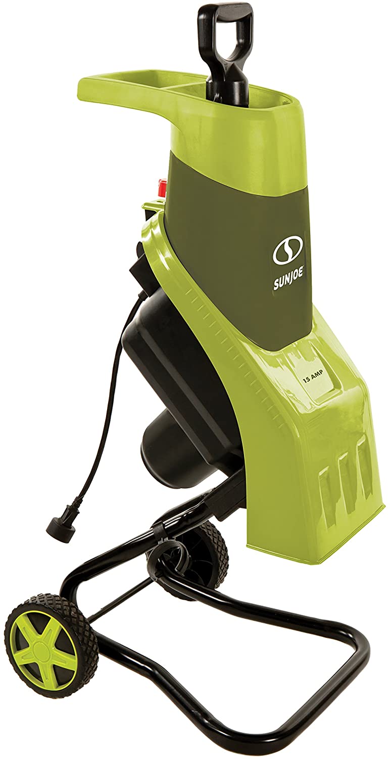 Restored Sun Joe CJ602E 15 Amp Electric Wood Chipper/Shredder (Refurbished) - Picture 2 of 7