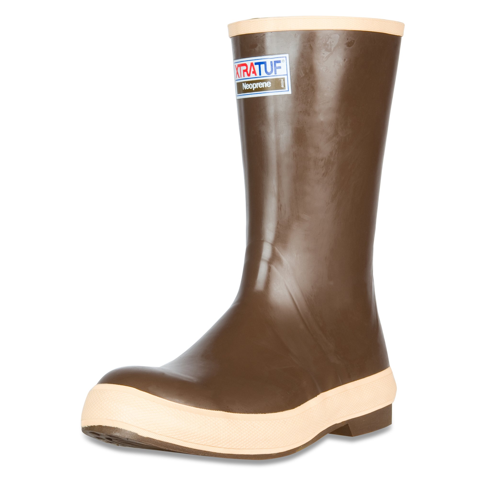 XTRATUF Legacy Series 12" Neoprene Men's Fishing Boots, Copper & Tan