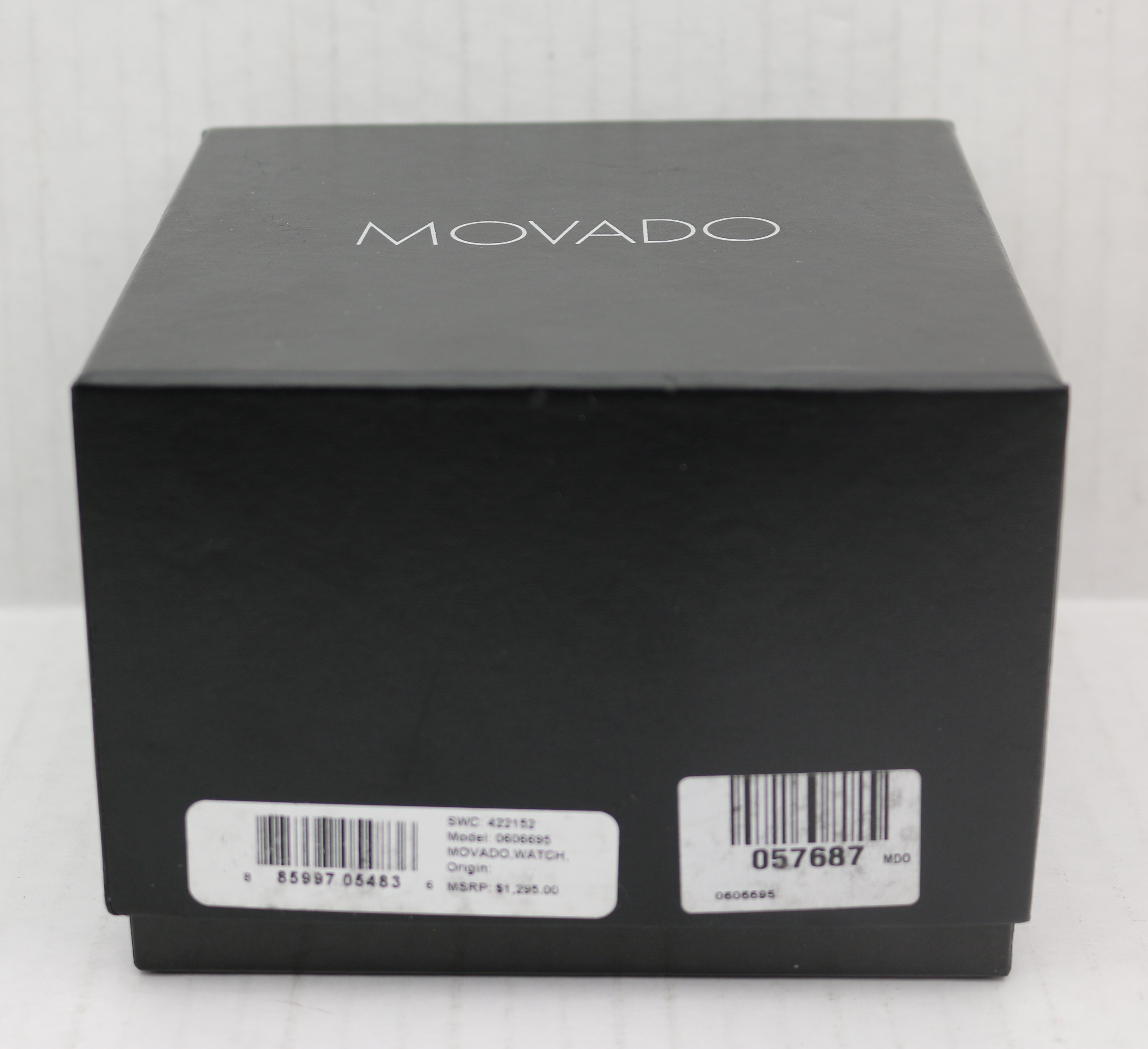 100% AUTHENTIC Movado Men's 0606695 Movado TC Gold-Plated Stainless