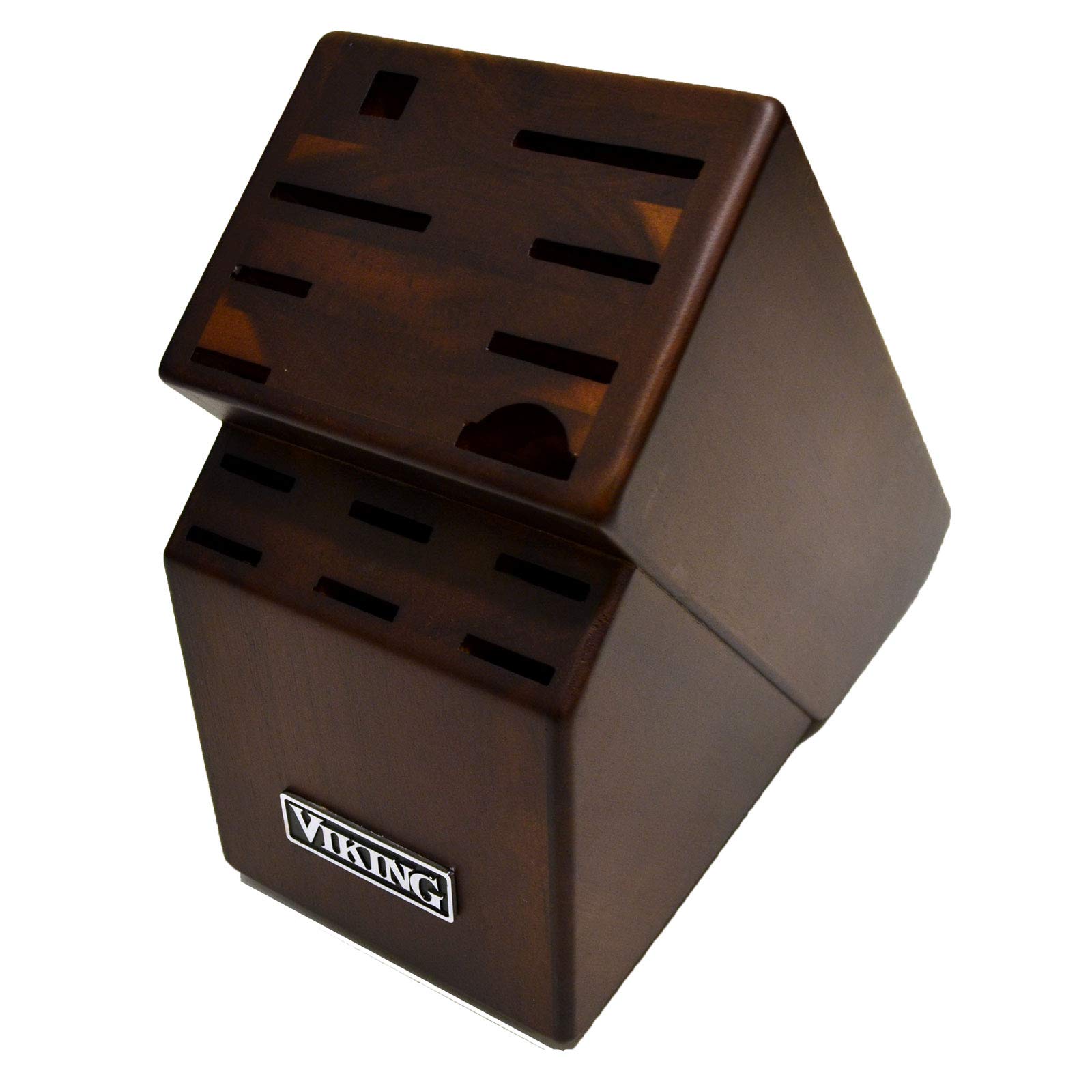 Viking 15Piece Knife Set With Acacia Wood Block eBay