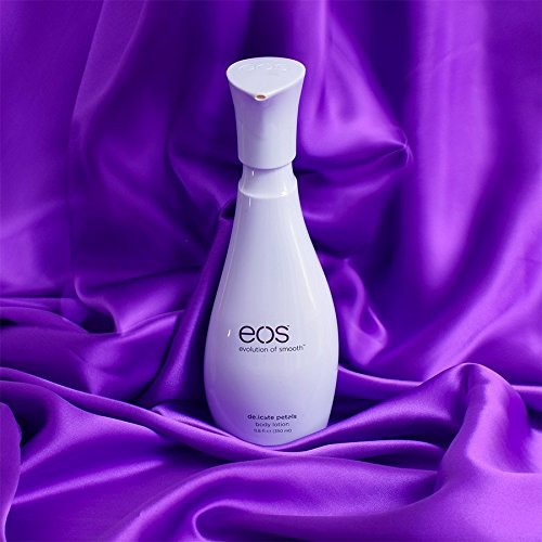 (3 bottles) eos Body Lotion Delicate Petals 24 Hour Moisture 11.8
