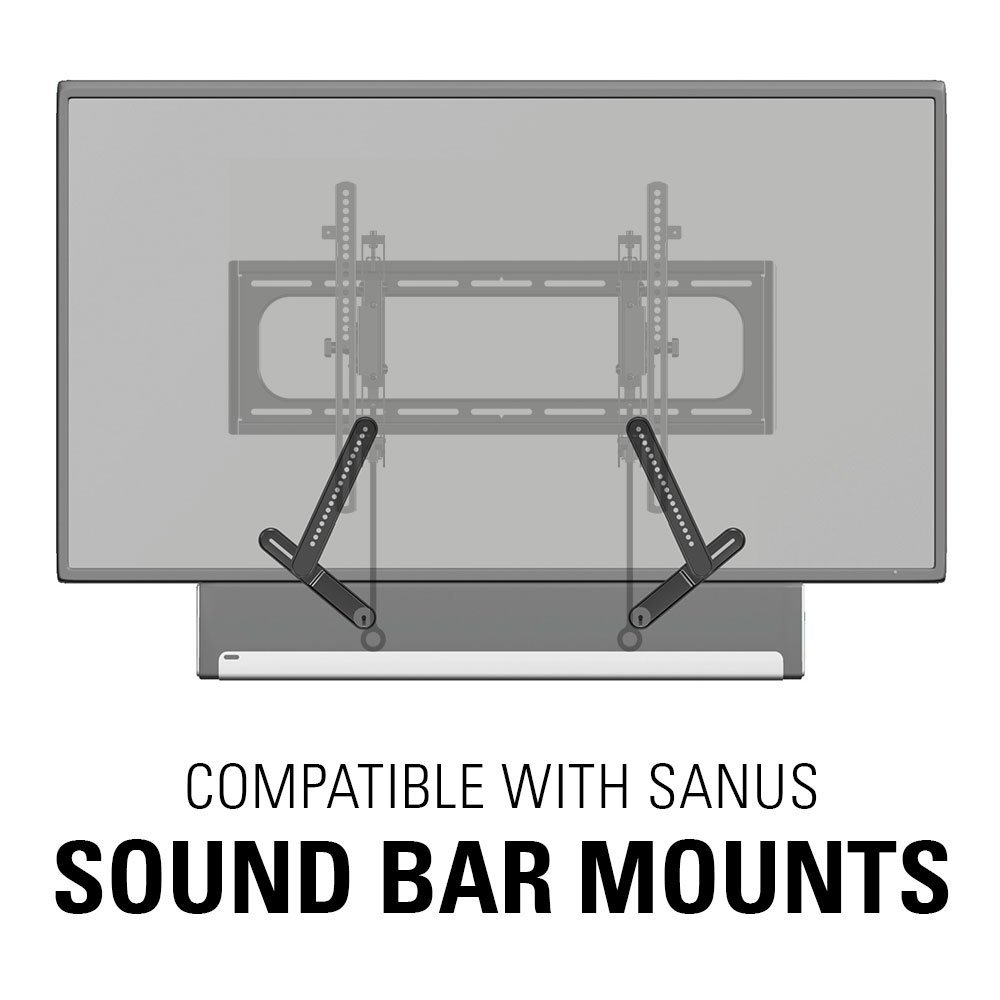 Sanus Advanced Tilt Premium TV Wall Mount FlatPanel TVs VLT6B1