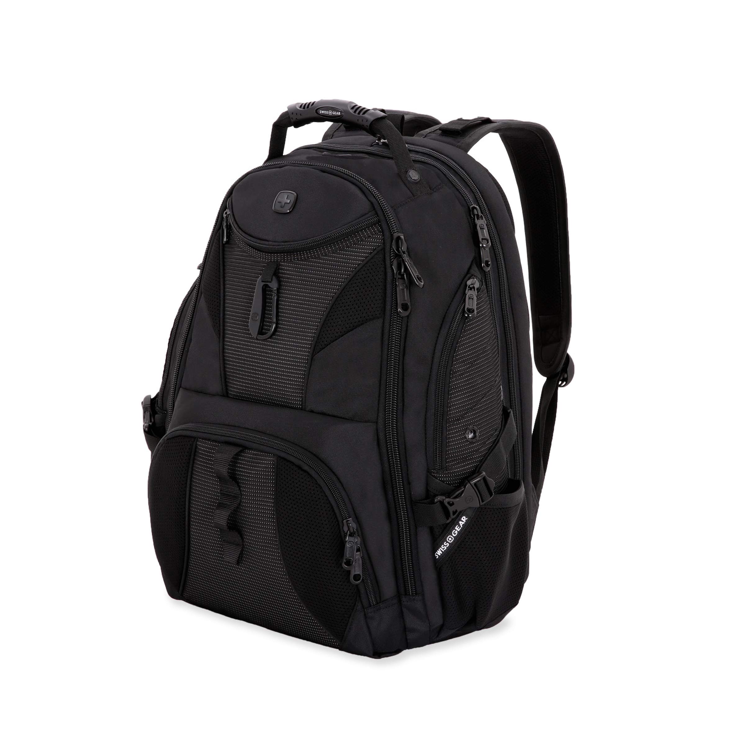 SWISSGEAR 1900 ScanSmart RFID TSA Backpack For 17 Inch Laptops - Black ...