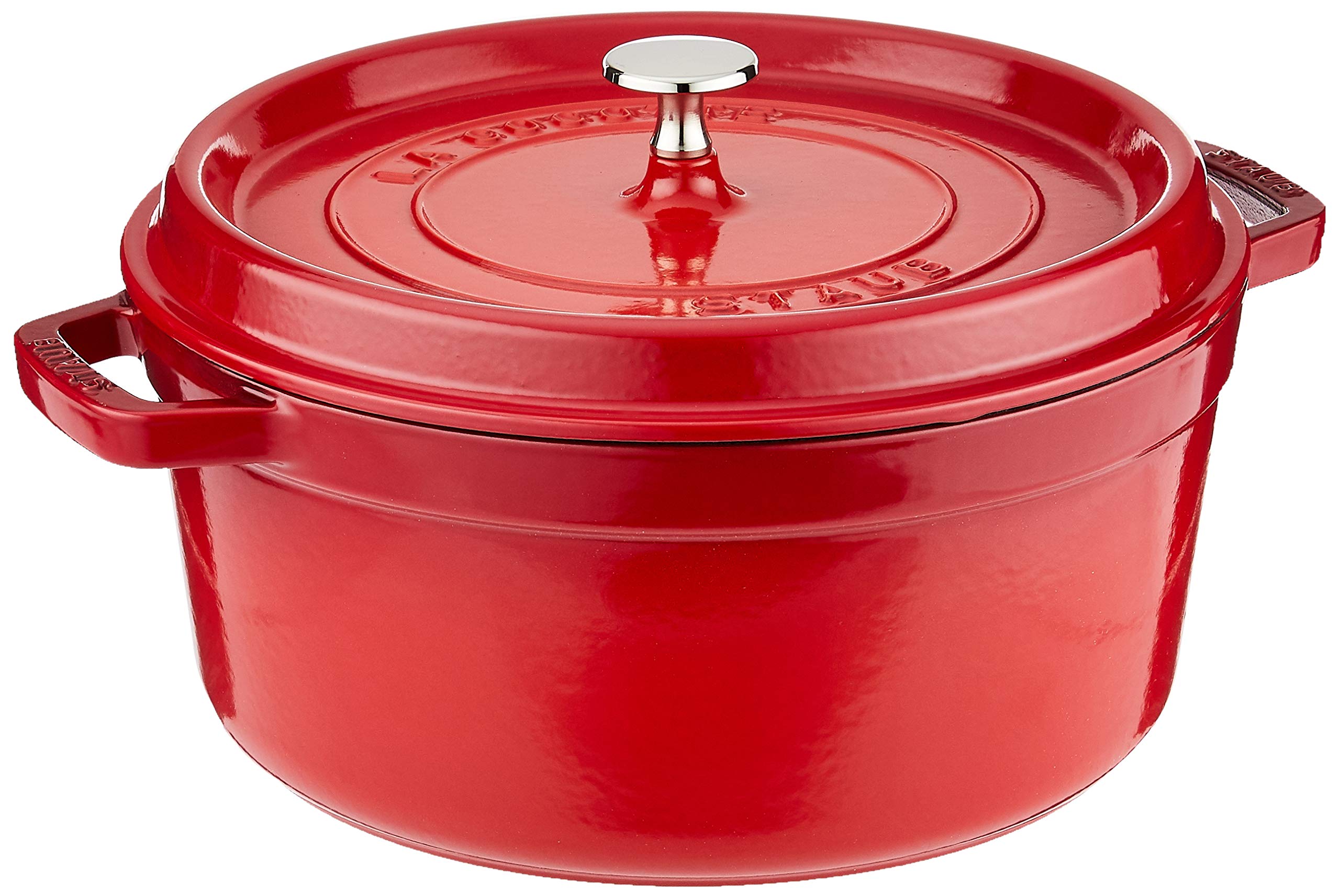 Staub Cast Iron Round Cocotte, 5.5quart, 10.25 Inches Diameter