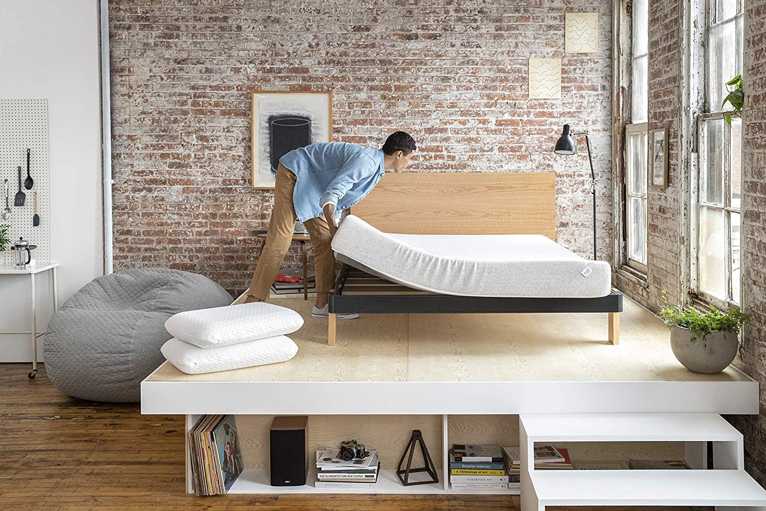 Nod by Tuft & Needle, Adaptive Foam 8Inch Mattress, Full 811453033268