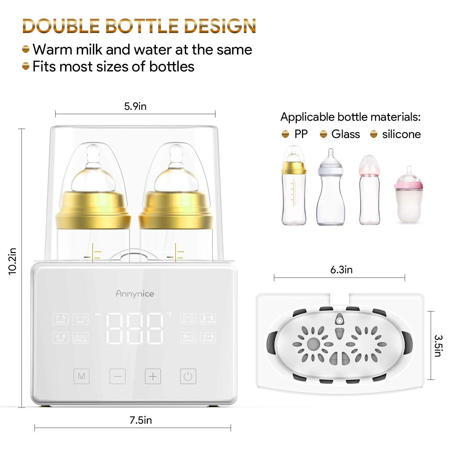 annynice bottle warmer