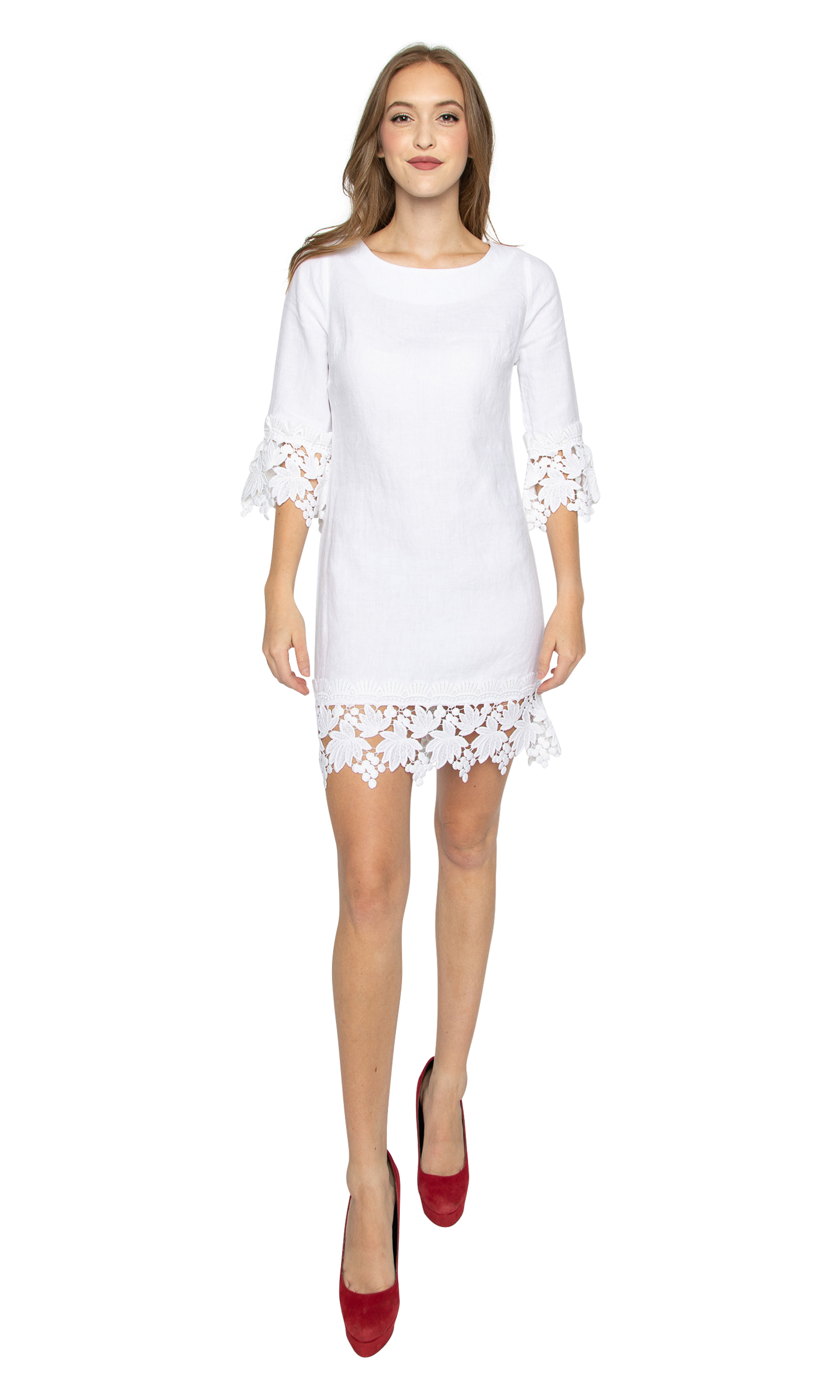 Haris Cotton Linen Vineyard Dress | eBay
