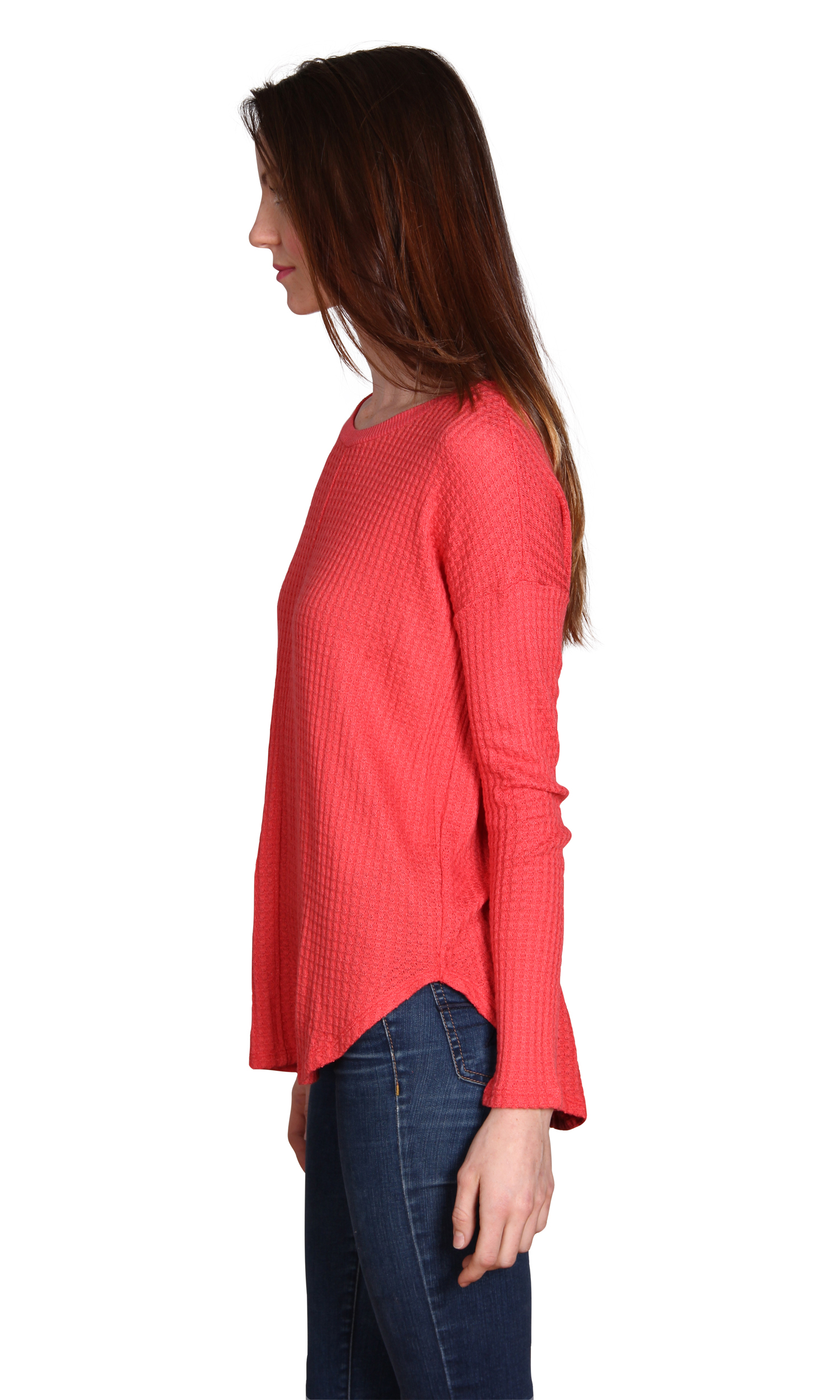 Velvet by Graham & Spencer Belind Thermal Knit Top - Picture 6 of 6