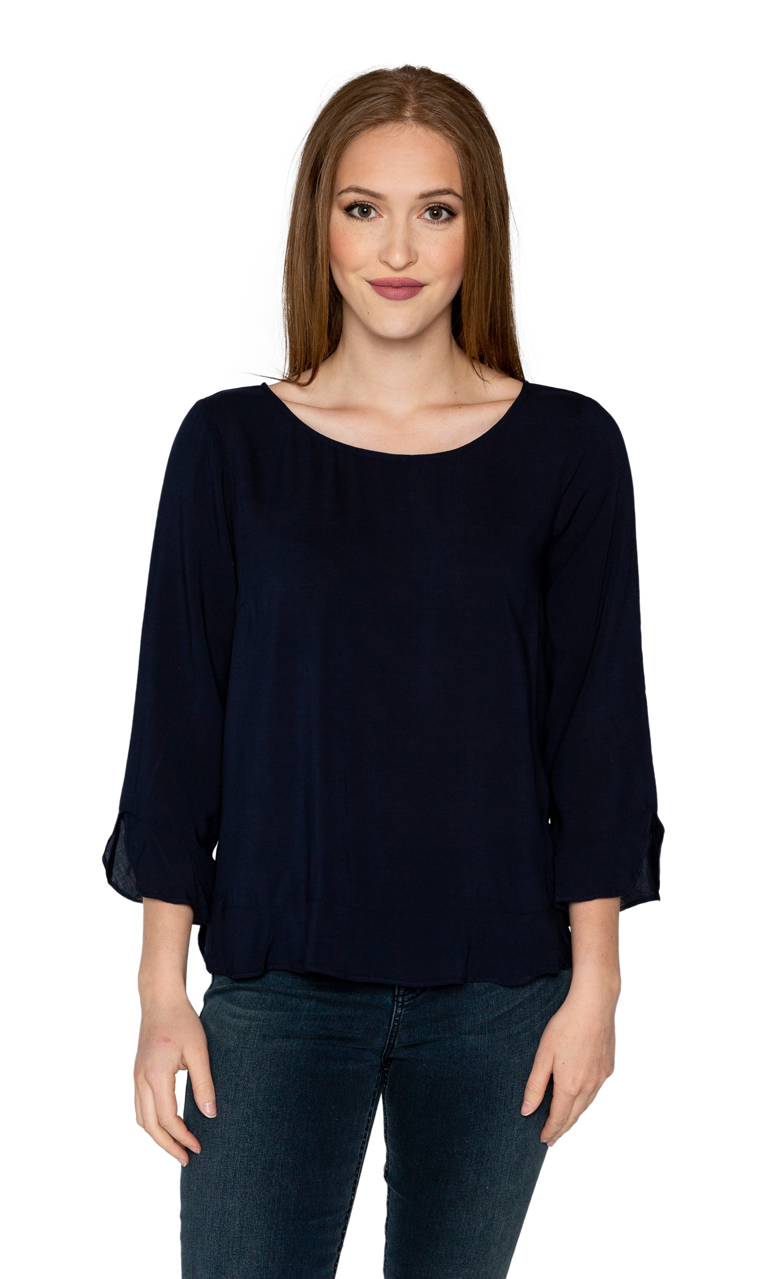 Velvet by Graham & Spencer Mira Ruffle Challis Top - Picture 2 of 5