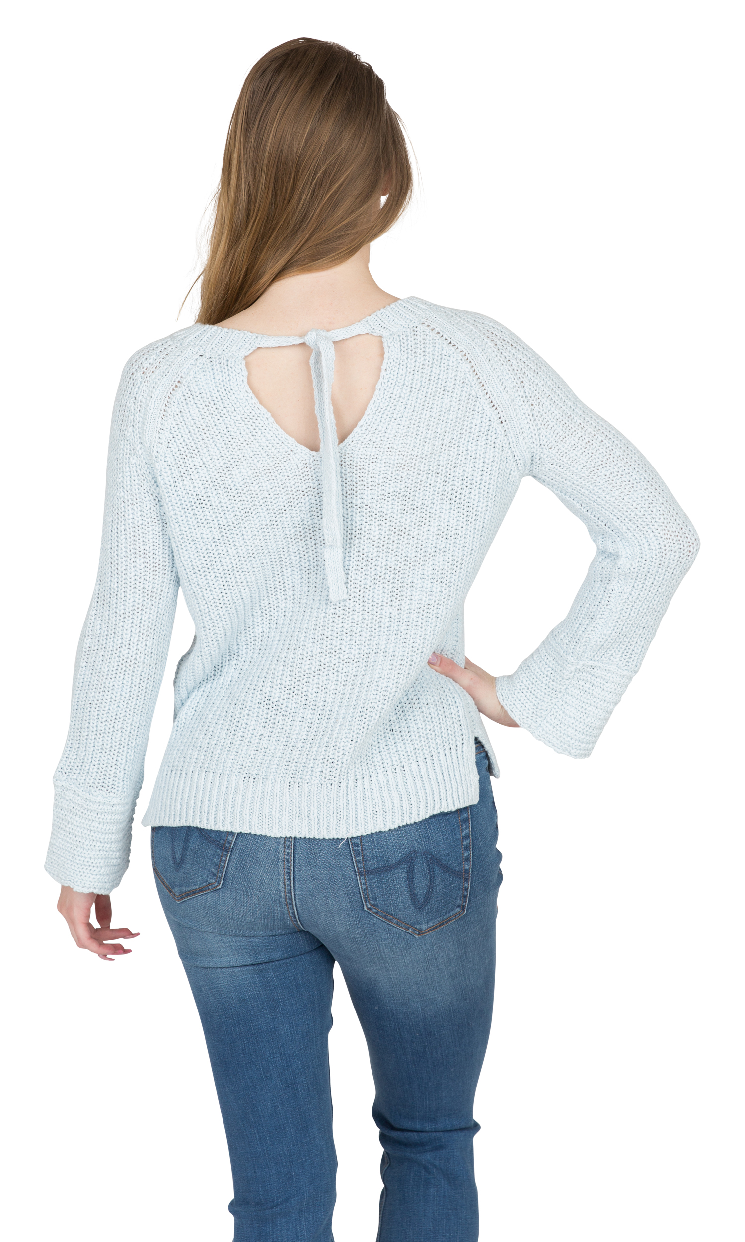 Velvet by Graham & Spencer Chriselle Cotton Linen Sweater - Picture 3 of 6