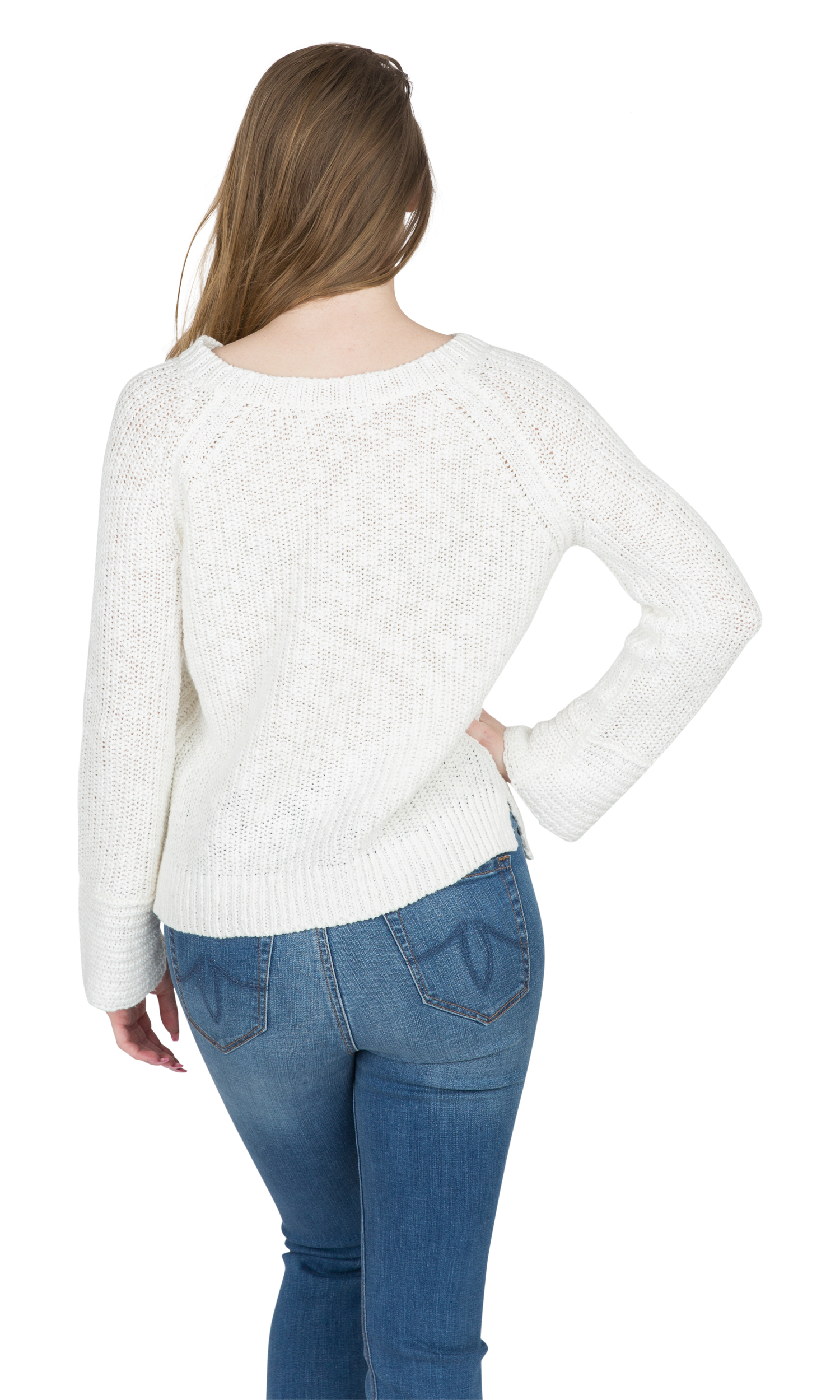 Velvet by Graham & Spencer Chriselle Cotton Linen Sweater - Picture 5 of 6