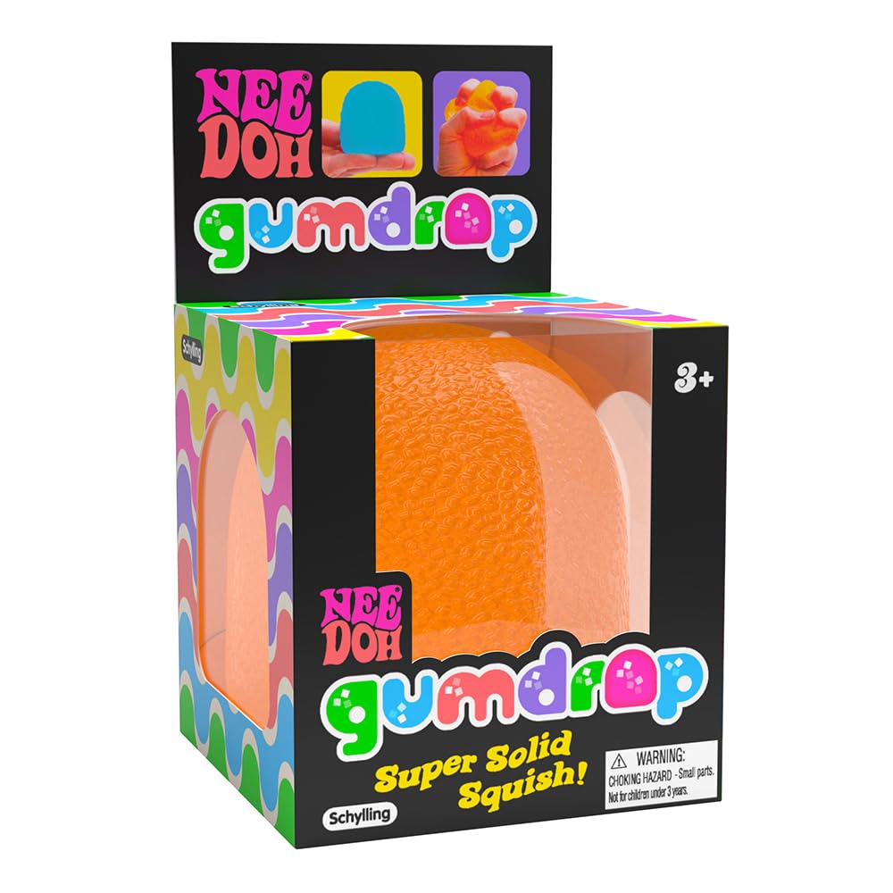 Schylling NeeDoh - Gumdrop - Soft Sensory Fidget Toy