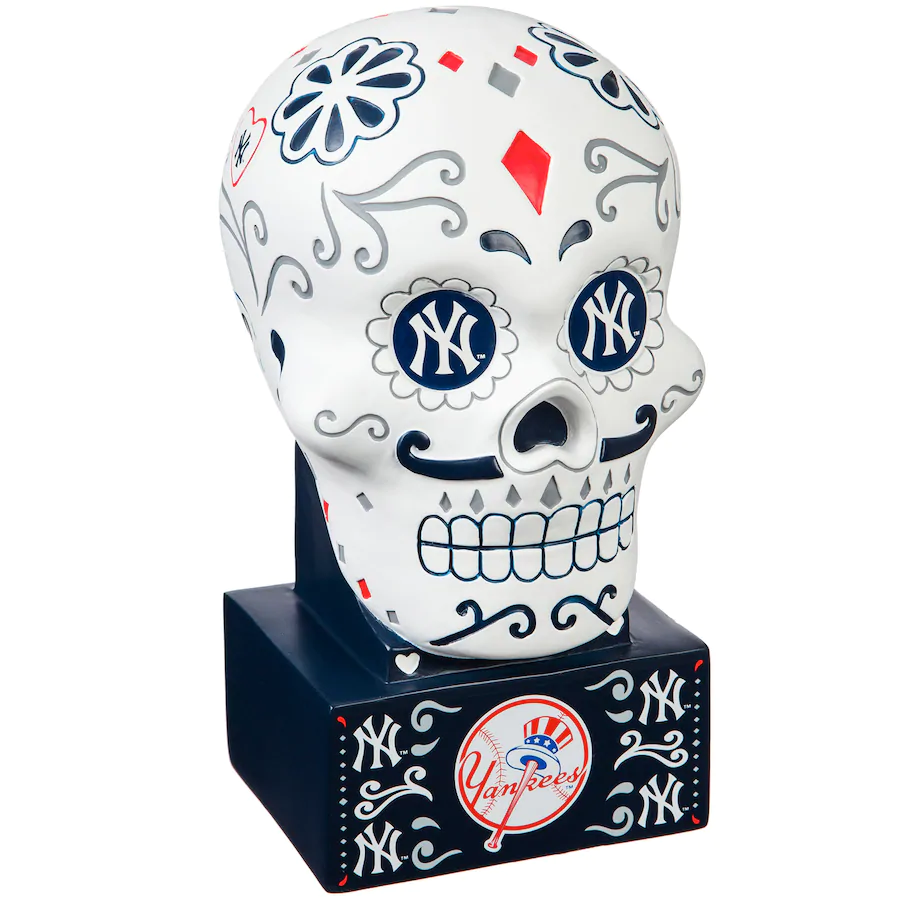 Statue crâne de sucre des Yankees de New York - Photo 1/1