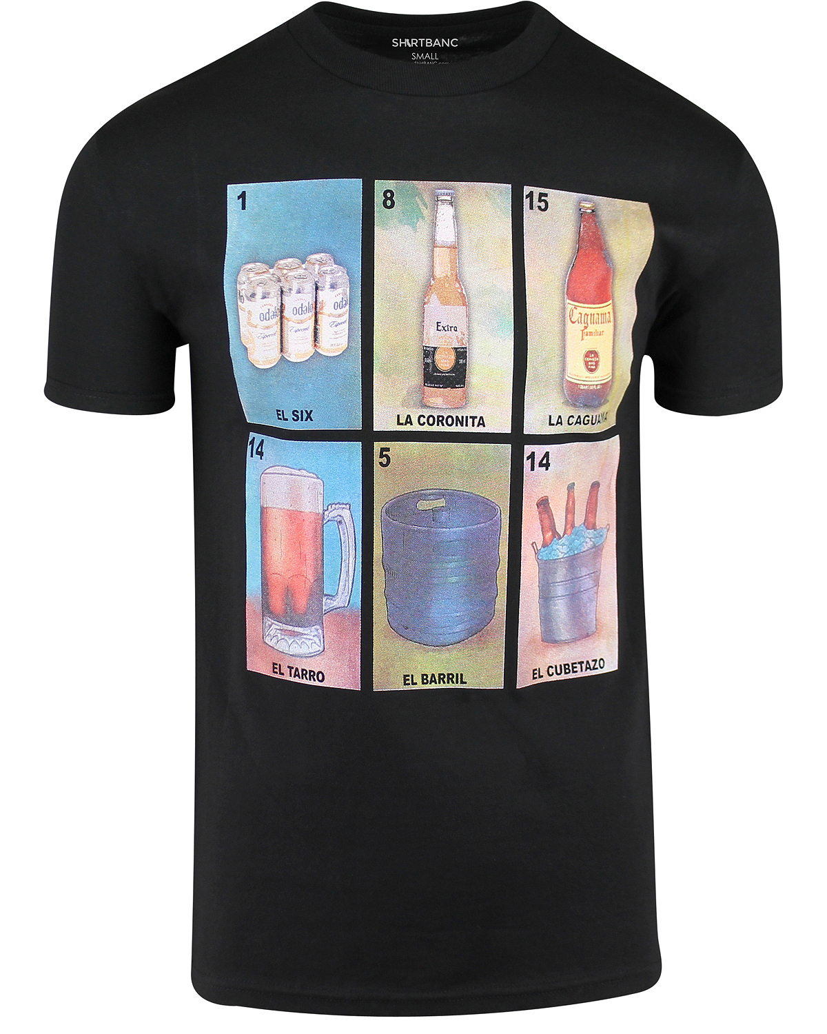 loteria cards shirt