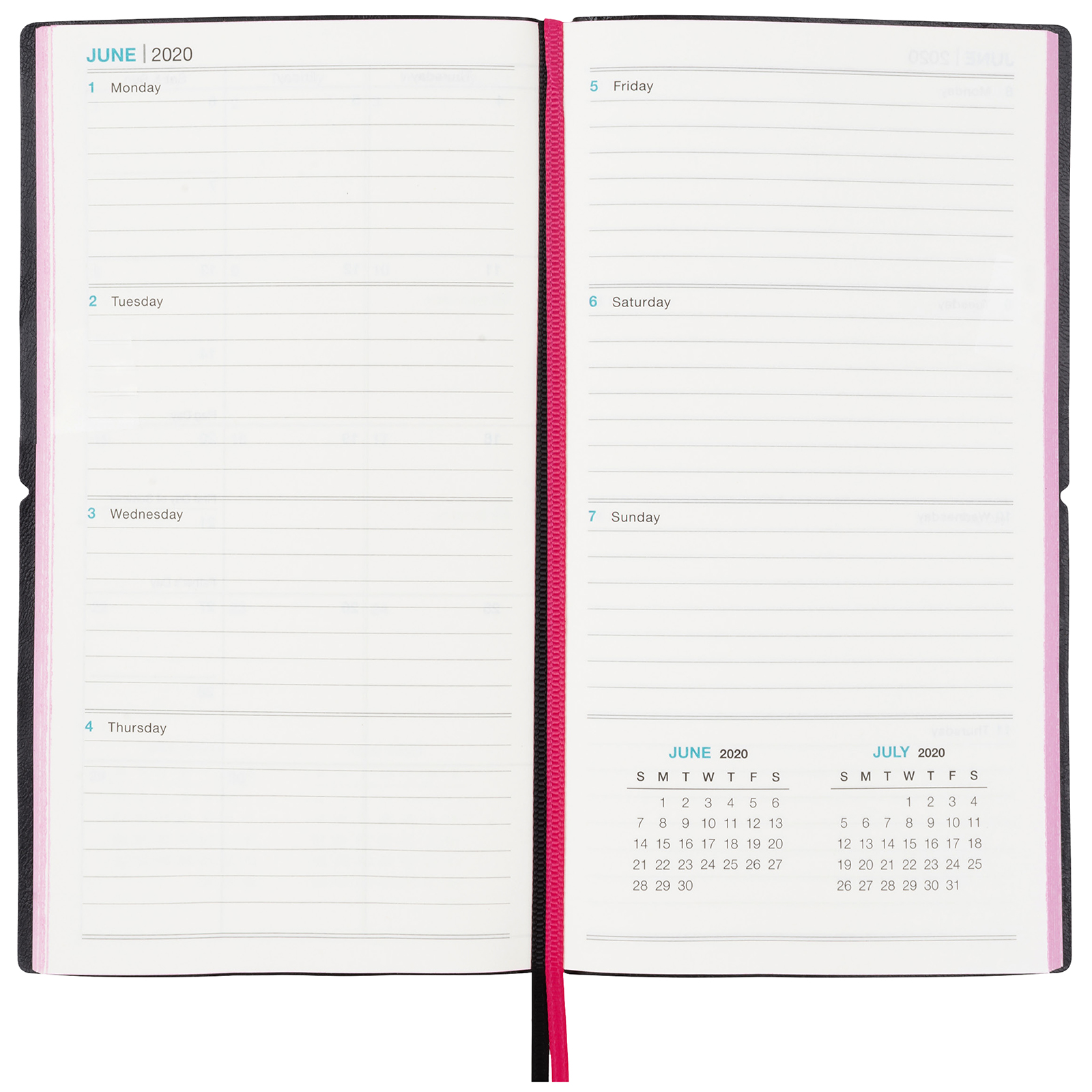 2020 Planner/Pocket Calendar: 14 Months (Nov 2019 - Dec 2020) (Pink/Black) - | eBay